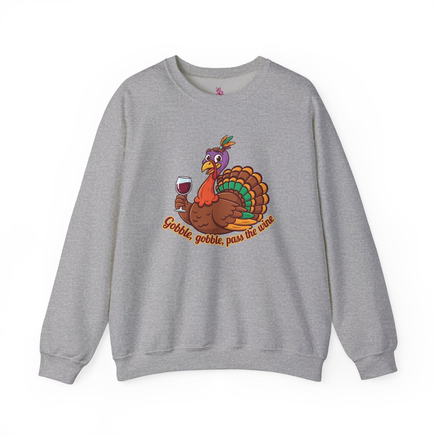 Gobble Gobble Sweatshirt - Unisex Thanksgiving Crewneck, Funny Holiday Apparel, Cozy Fall Fashion, Perfect for Gatherings, [...]