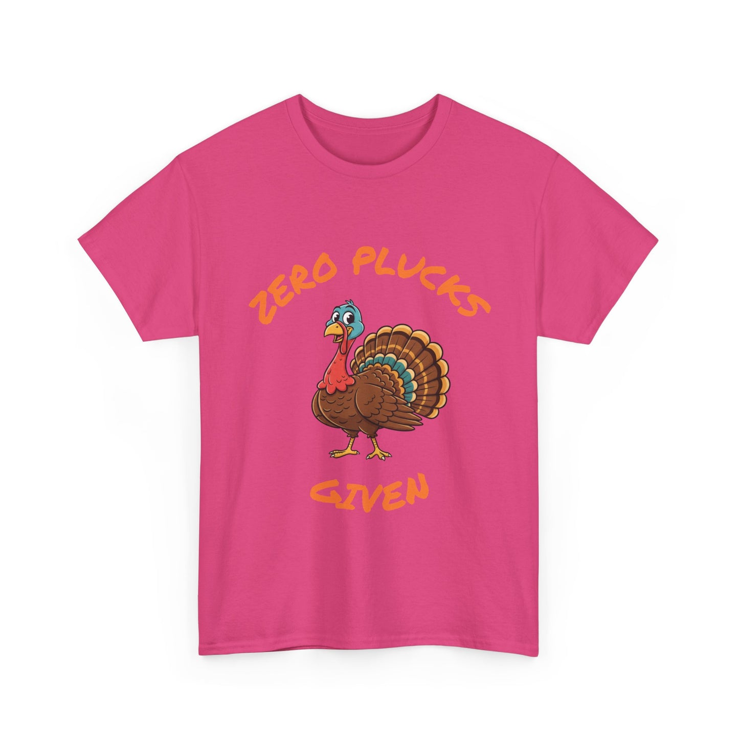 Funny Zero Plucks Given Turkey Tee