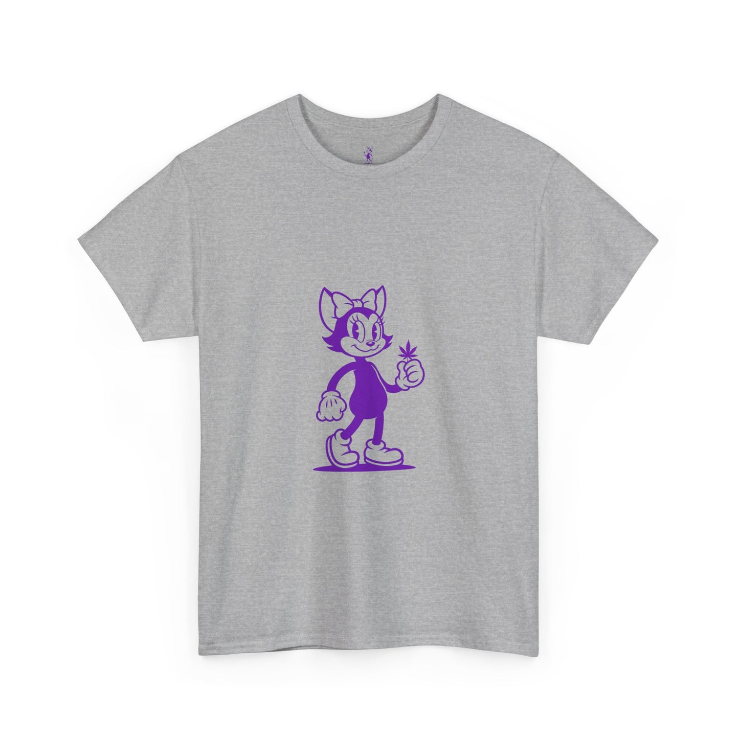 Mrs. Hemp Cat Tee - Unisex Heavy Cotton, Cute Graphic T-Shirt, Vintage Style, Gift for Cat Lovers, Casual Wear