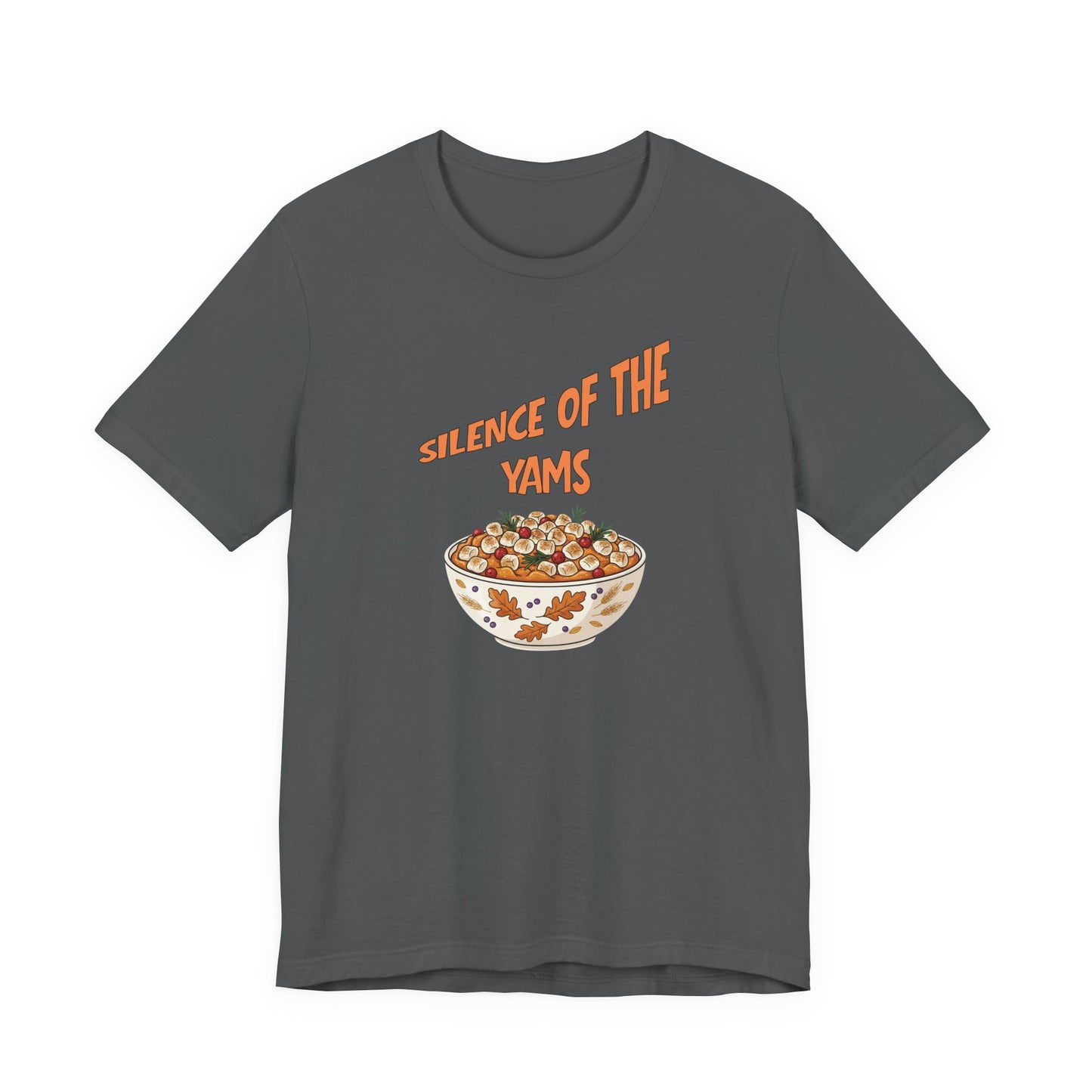 Funny Thanksgiving Silence Of The Yams Graphic Tee