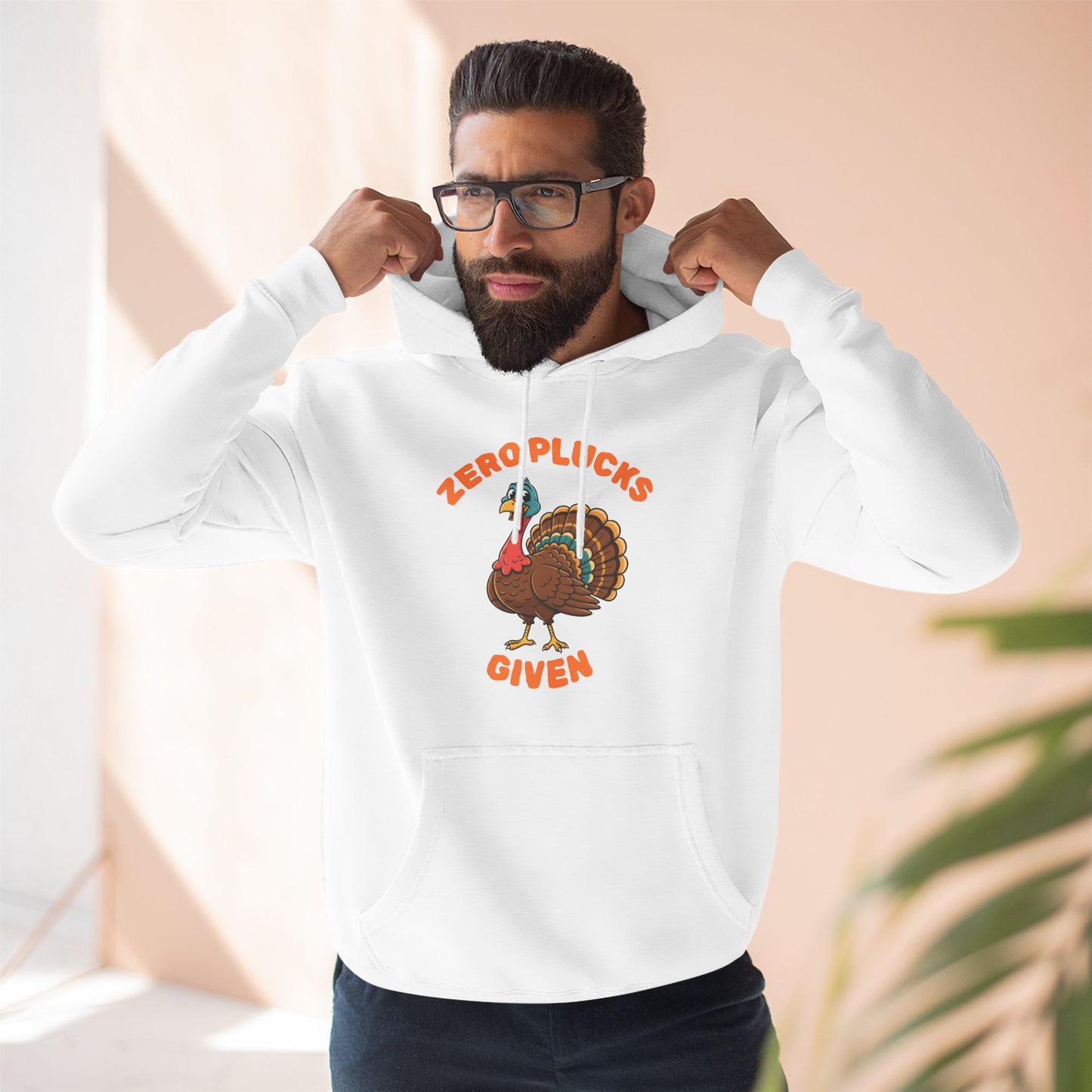 Zero Plucks Given Turkey Fleece Hoodie