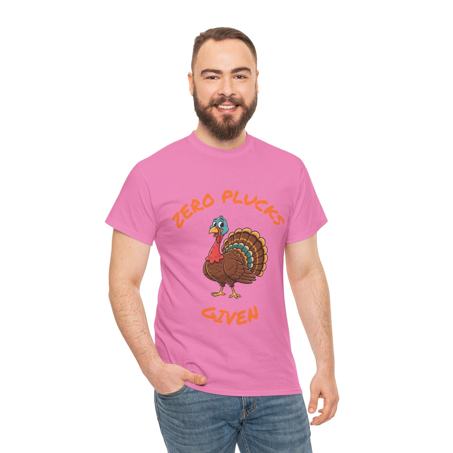 Funny Zero Plucks Given Turkey Tee