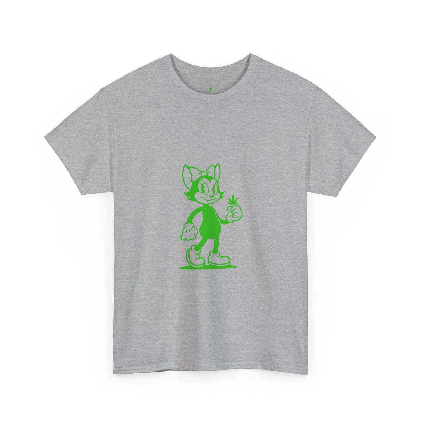 Mrs. Cat Tee | Unisex Heavy Cotton T-Shirt, Funny Graphic Tee, Gift for Cat Lovers, Stoner Apparel, Weed Fashion