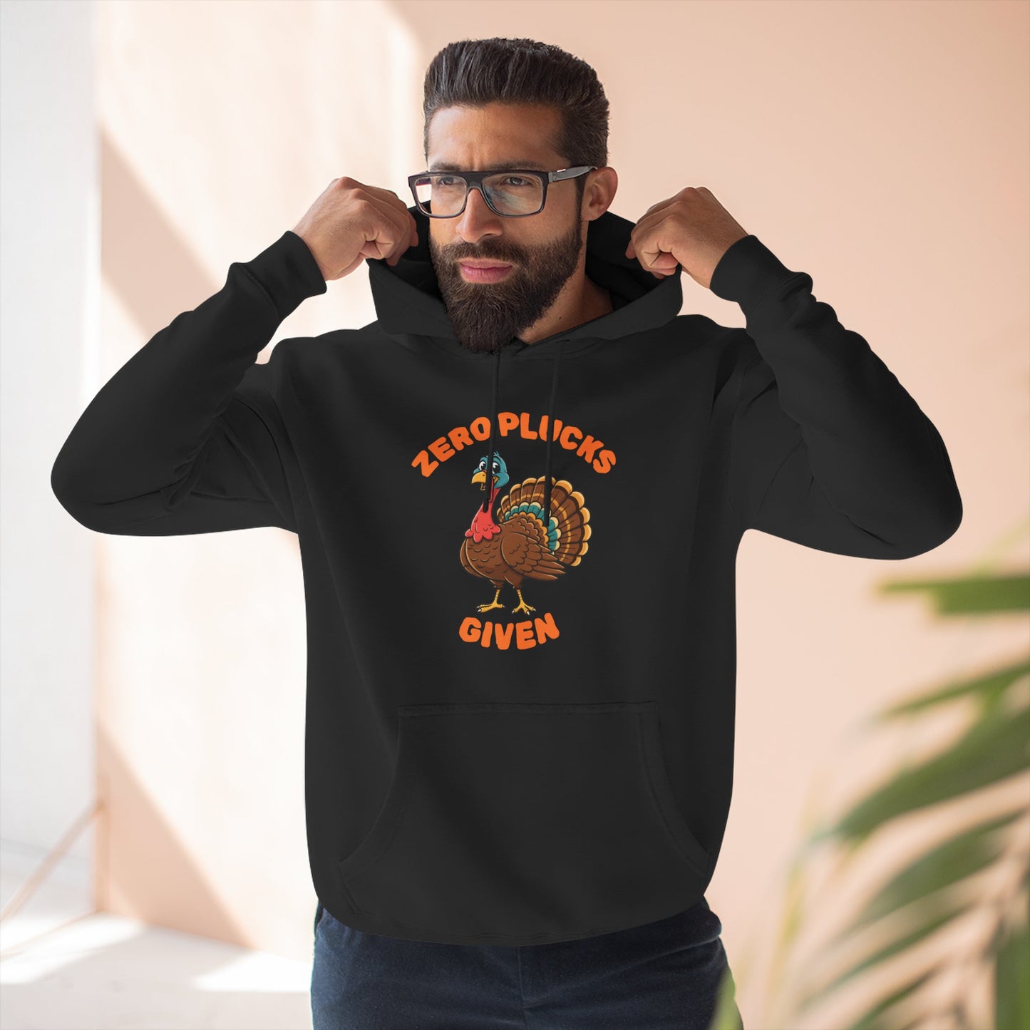 Zero Plucks Given Turkey Fleece Hoodie