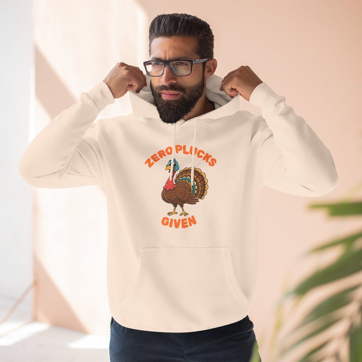 Zero Plucks Given Turkey Fleece Hoodie