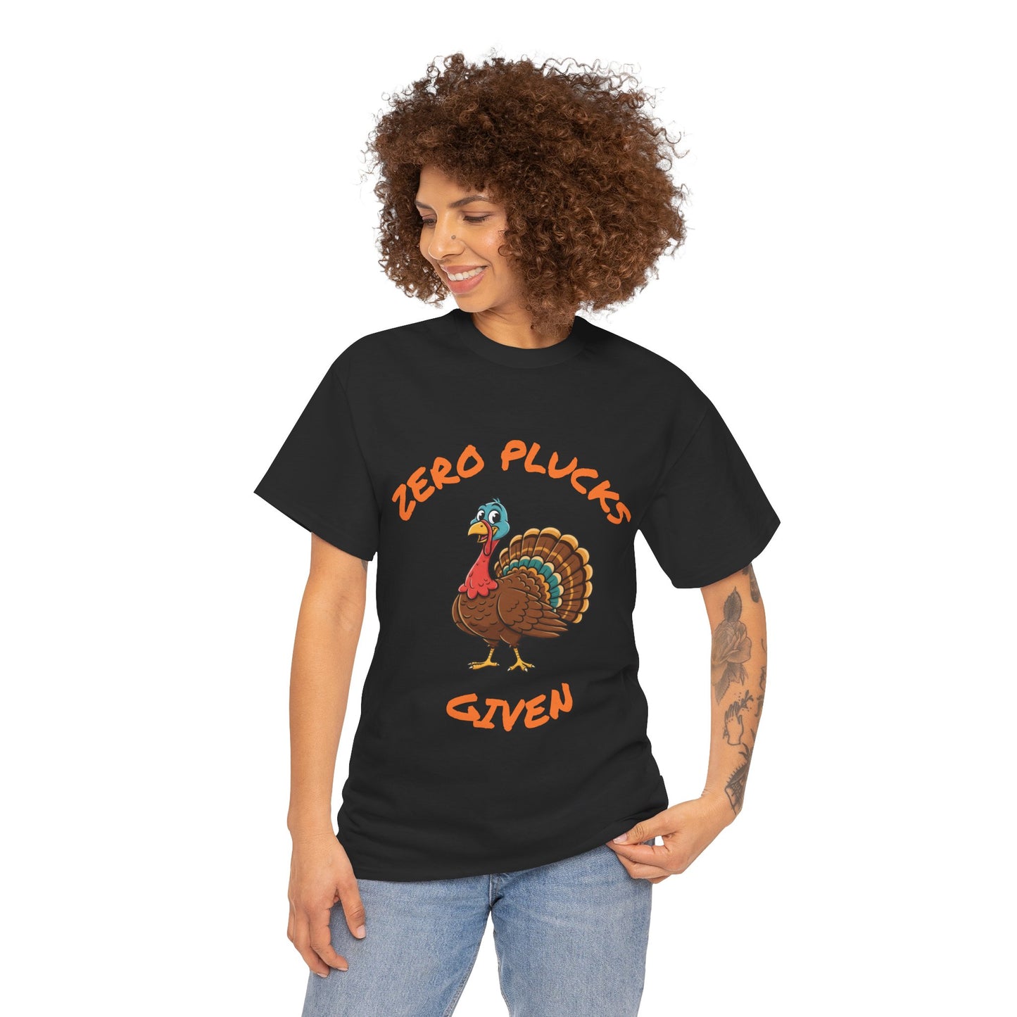 Funny Zero Plucks Given Turkey Tee
