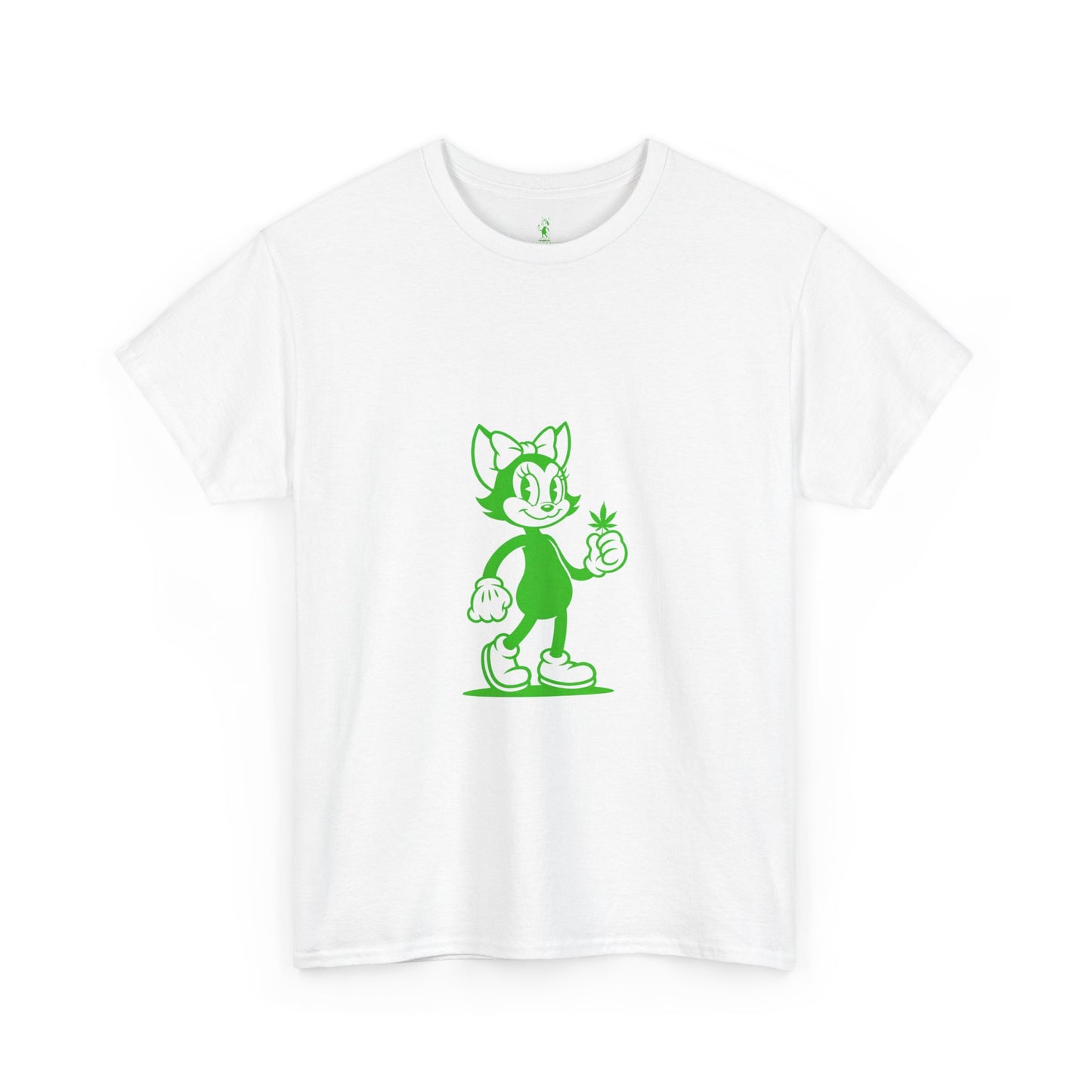 Mrs. Cat Tee | Unisex Heavy Cotton T-Shirt, Funny Graphic Tee, Gift for Cat Lovers, Stoner Apparel, Weed Fashion
