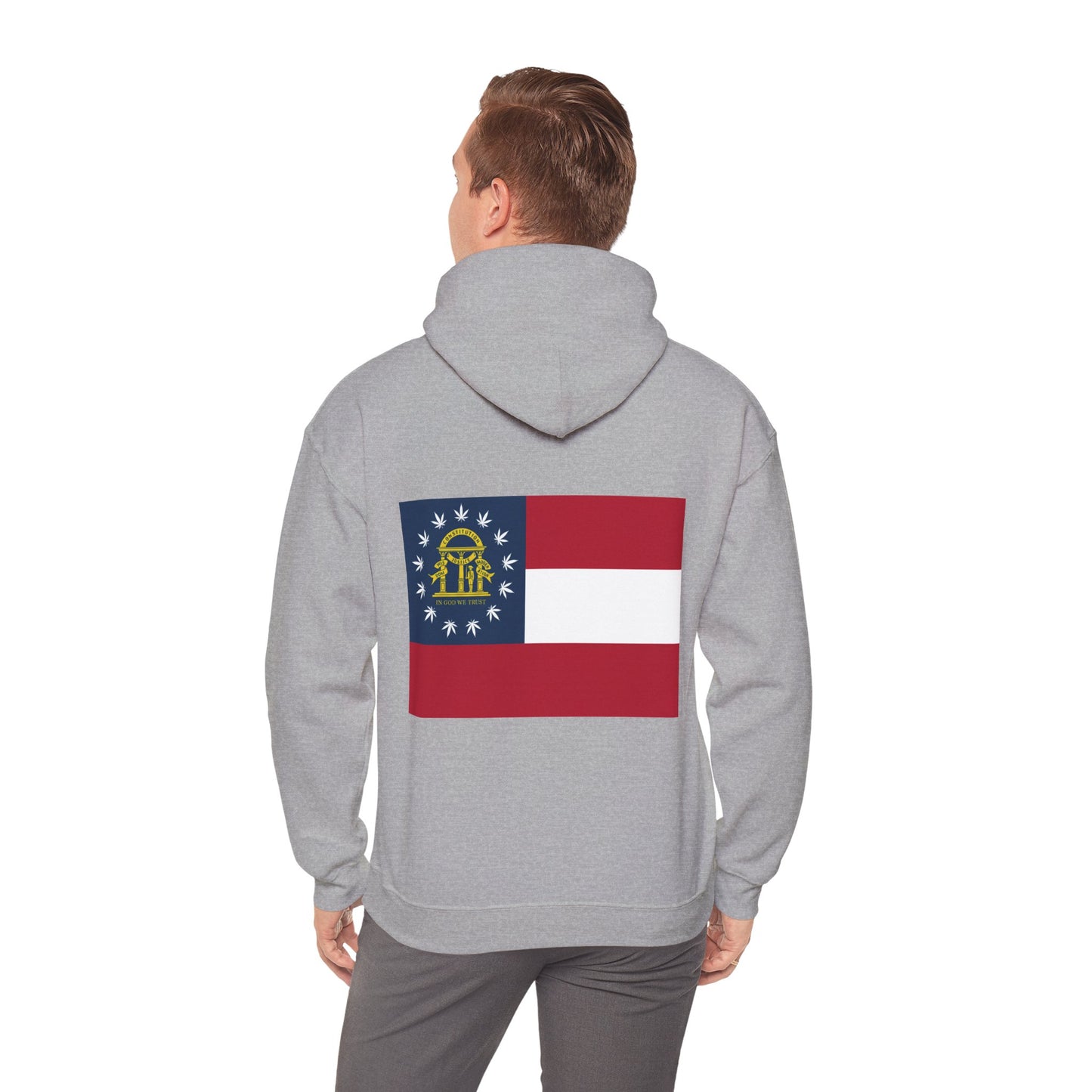 Georgia Cannabis State Flag Hoodie