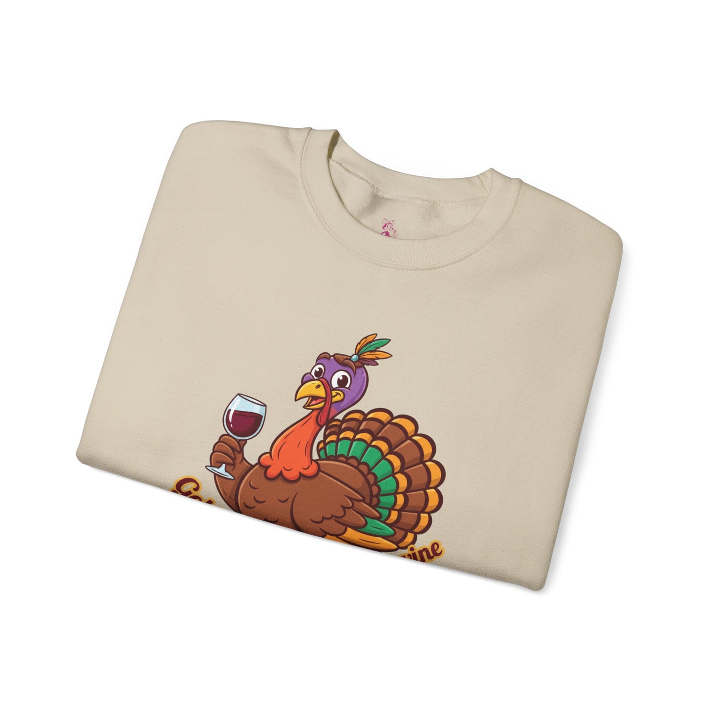 Gobble Gobble Sweatshirt - Unisex Thanksgiving Crewneck, Funny Holiday Apparel, Cozy Fall Fashion, Perfect for Gatherings, [...]