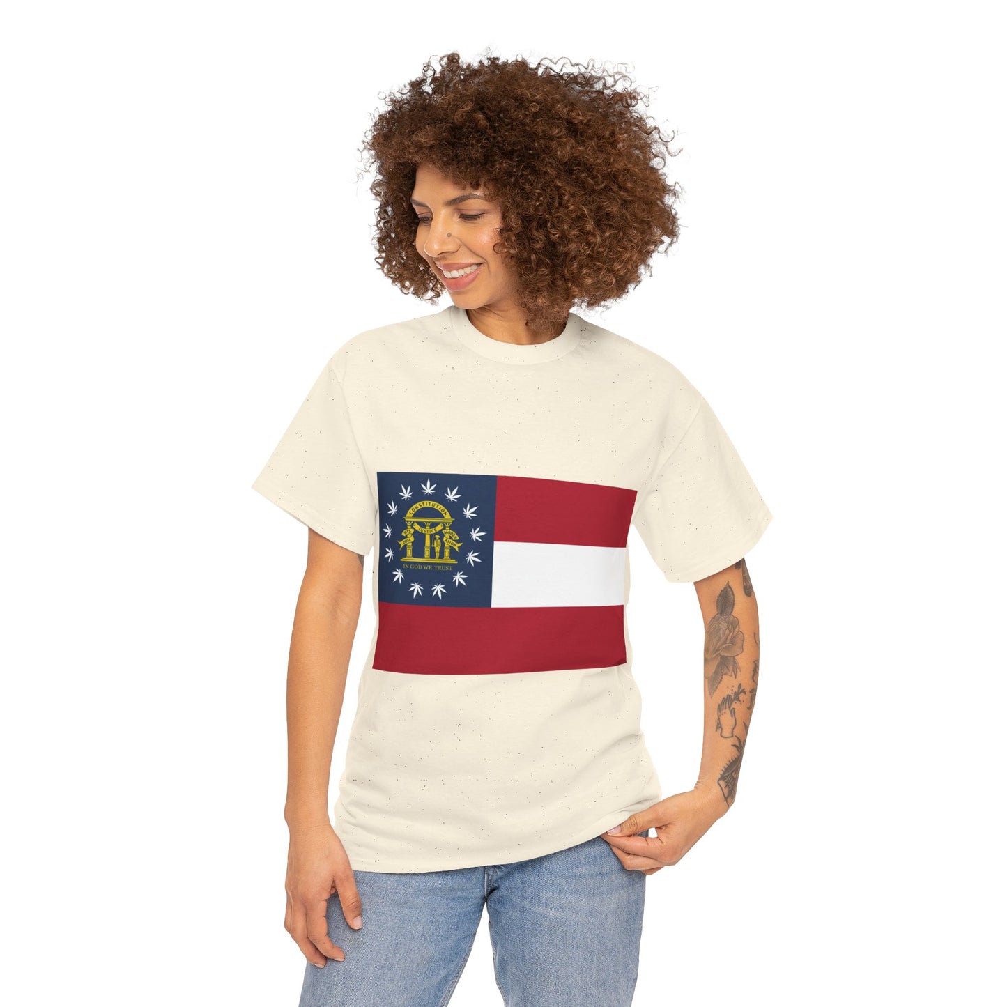 Georgia Cannabis State Flag Tee