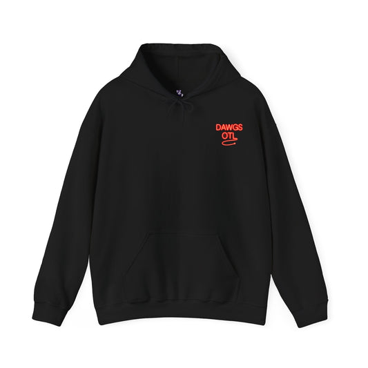 Dawgs Off The Leash Hoodie — Neon Sign Graphic Pullover
