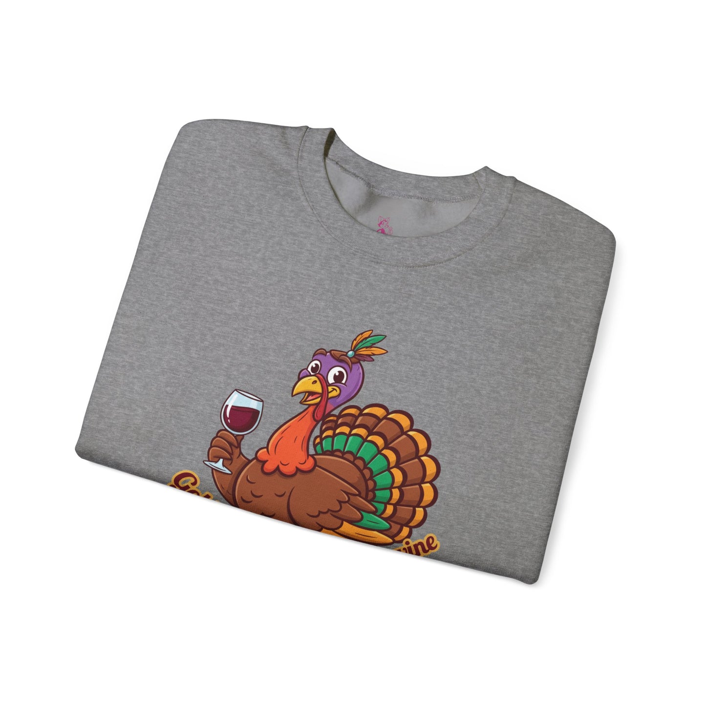 Gobble Gobble Sweatshirt - Unisex Thanksgiving Crewneck, Funny Holiday Apparel, Cozy Fall Fashion, Perfect for Gatherings, [...]