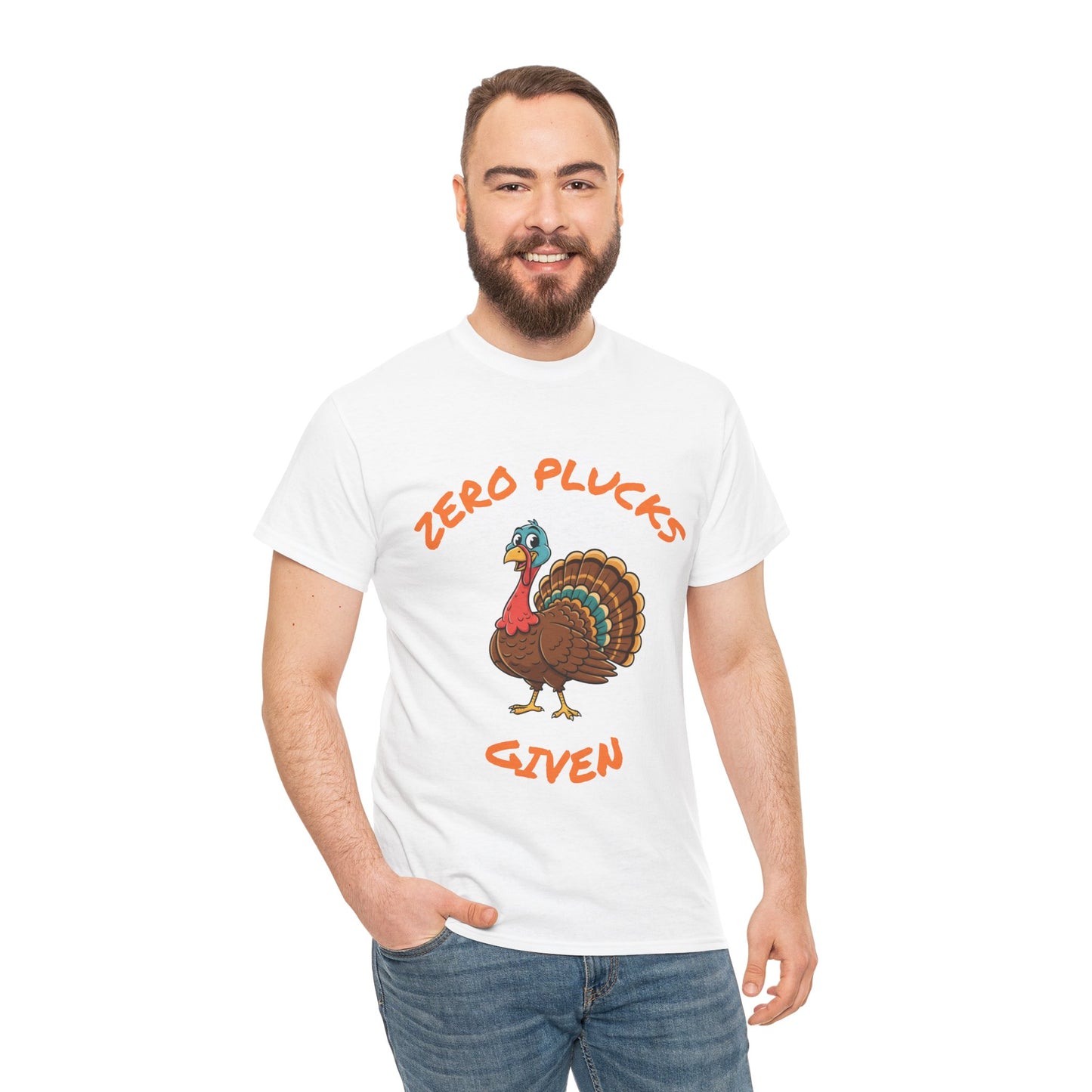 Funny Zero Plucks Given Turkey Tee