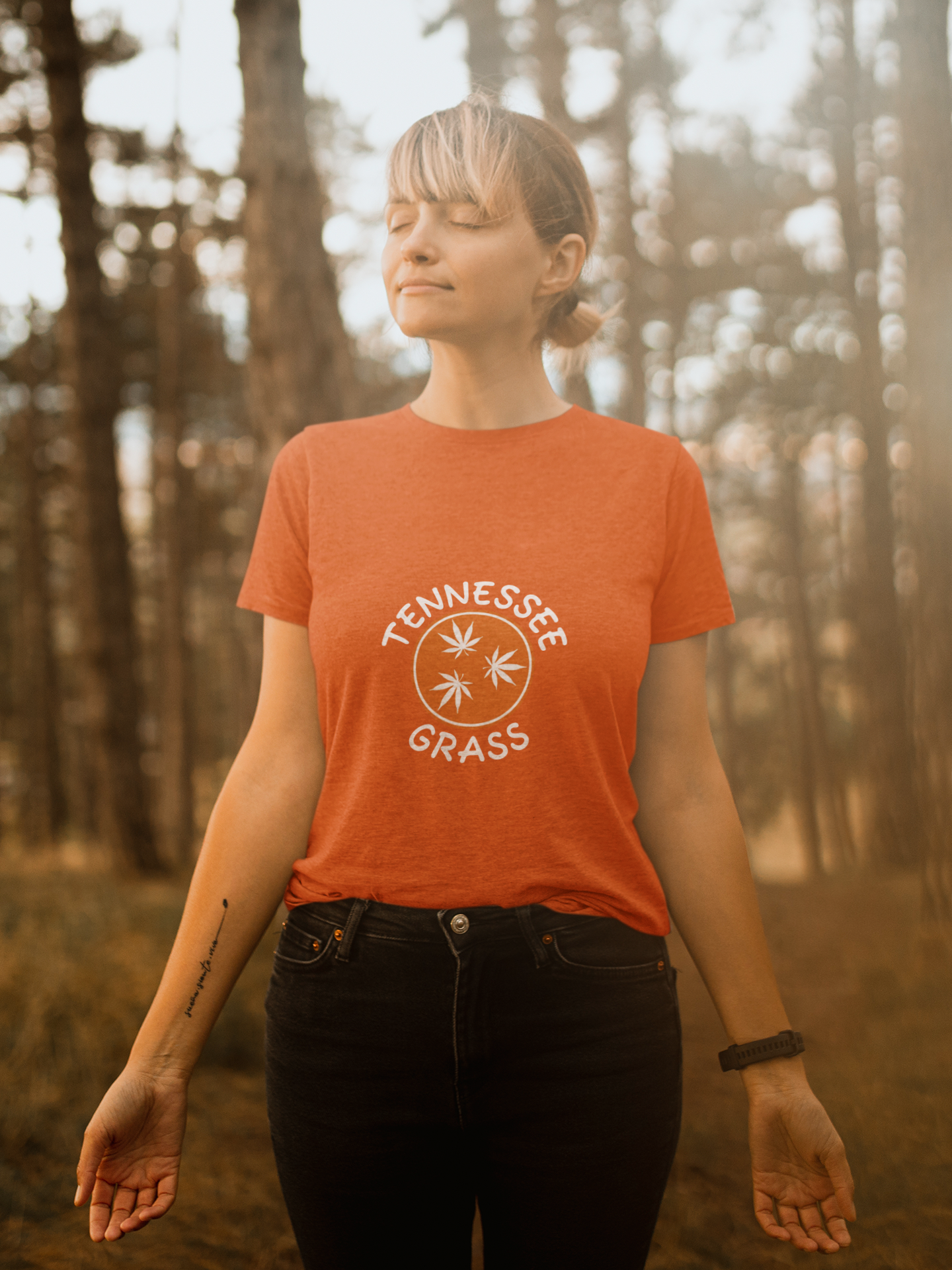 Tennessee Grass Tee - Unisex Heavy Cotton