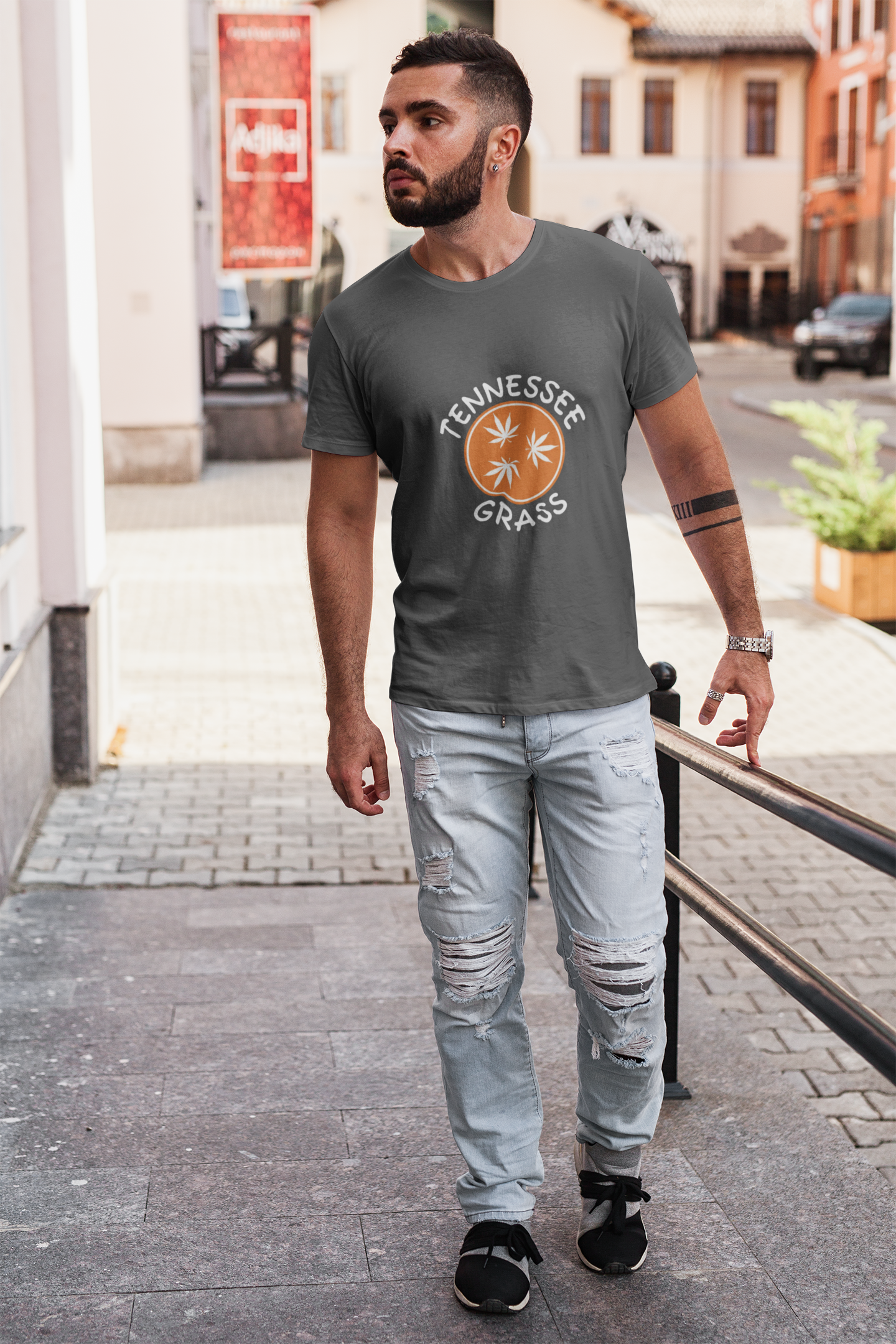 Tennessee Grass Tee - Unisex Heavy Cotton