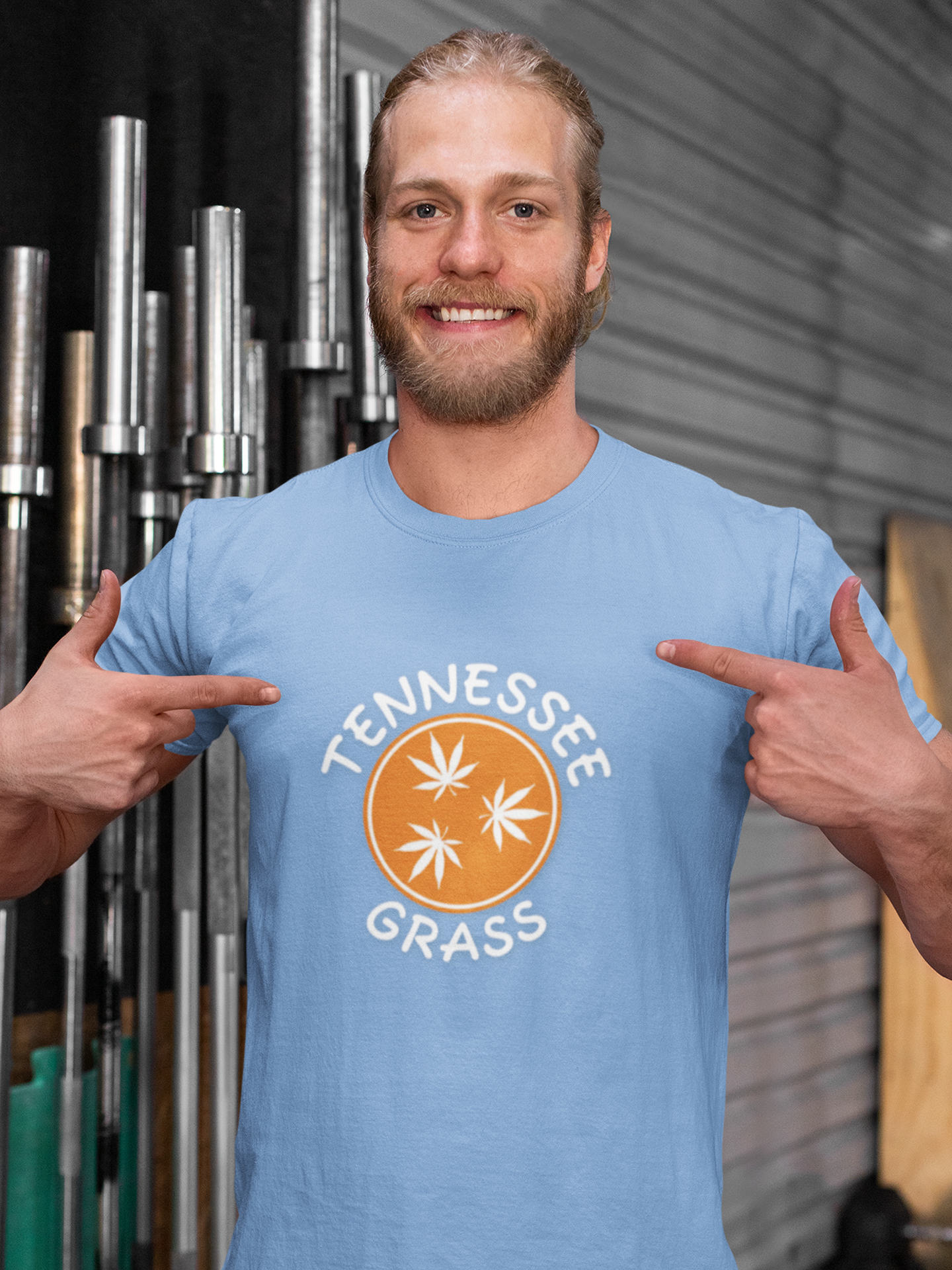 Tennessee Grass Tee - Unisex Heavy Cotton