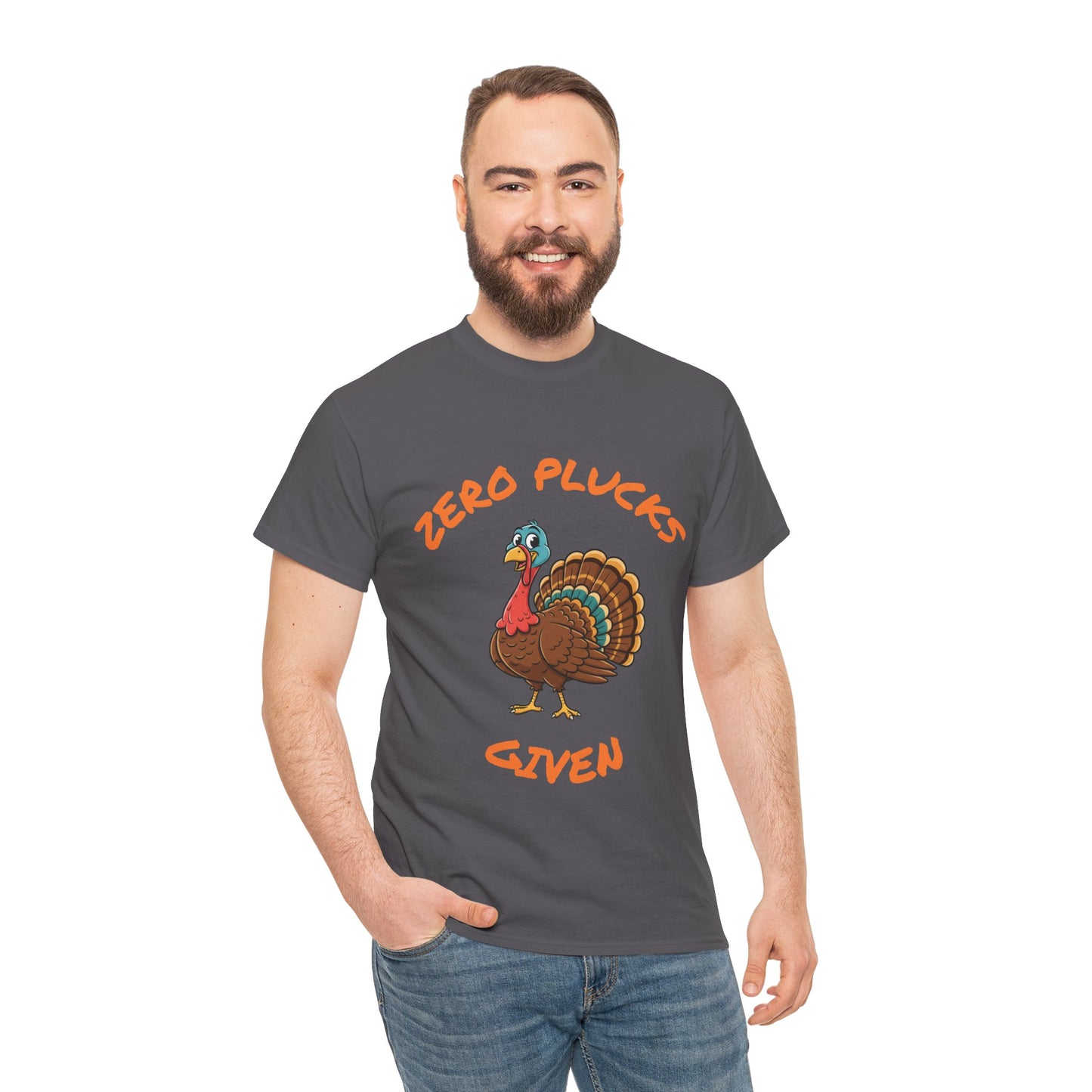 Funny Zero Plucks Given Turkey Tee