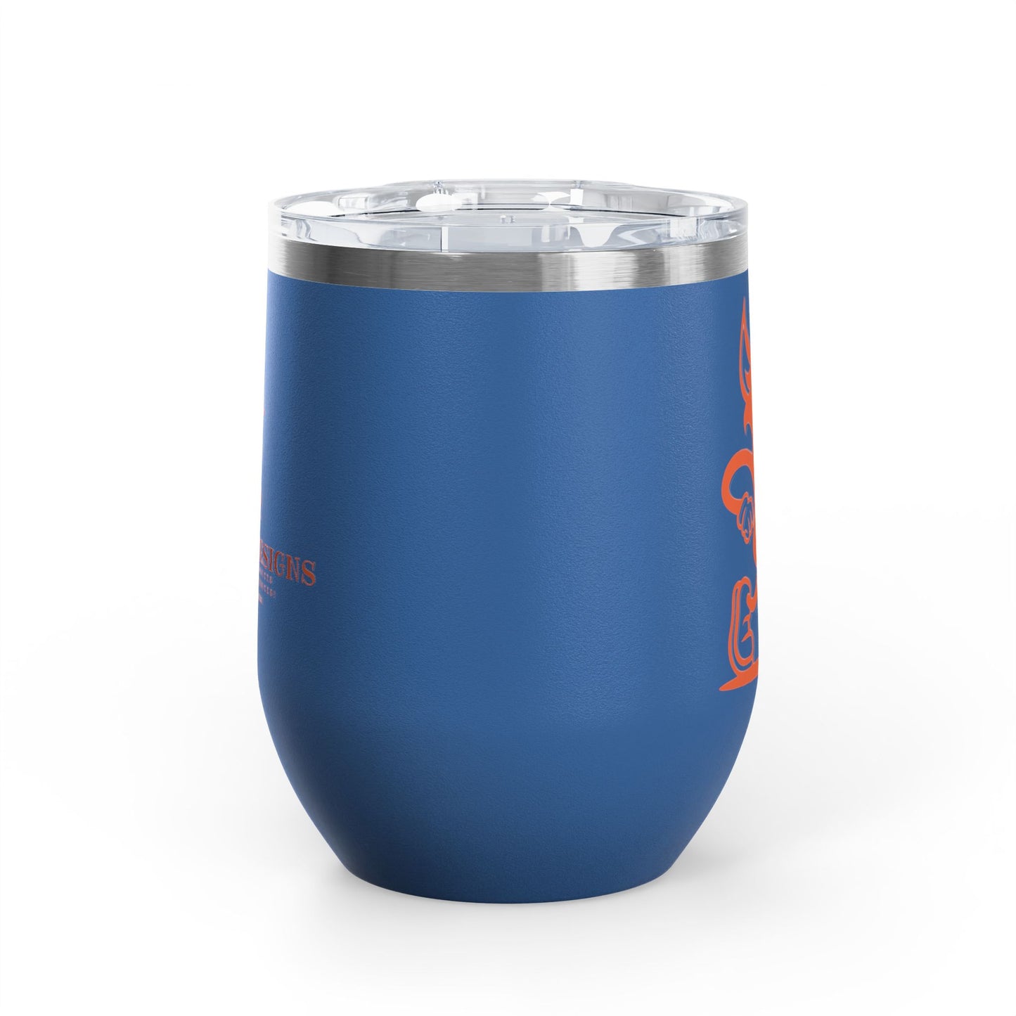 Wine Tumbler - Mr Hemp Cat Design