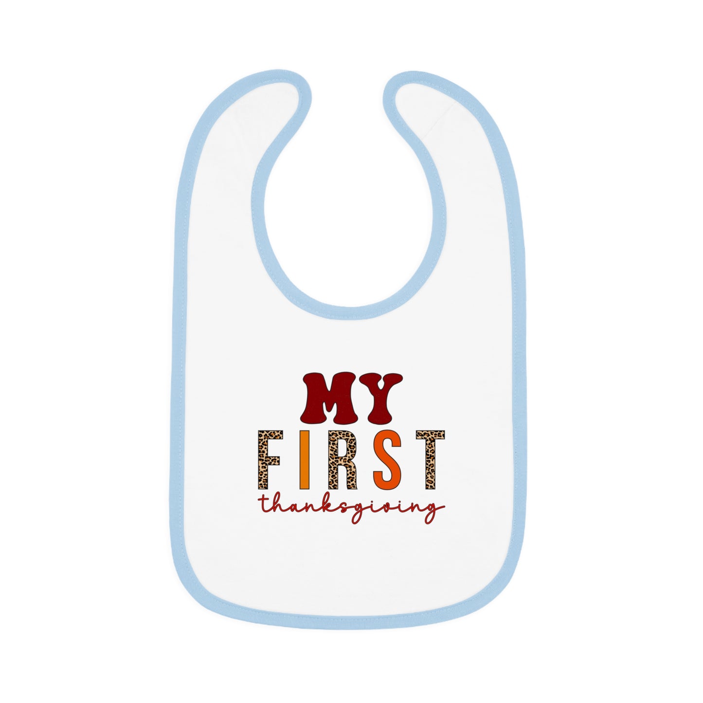 My First Thanksgiving Baby Bib