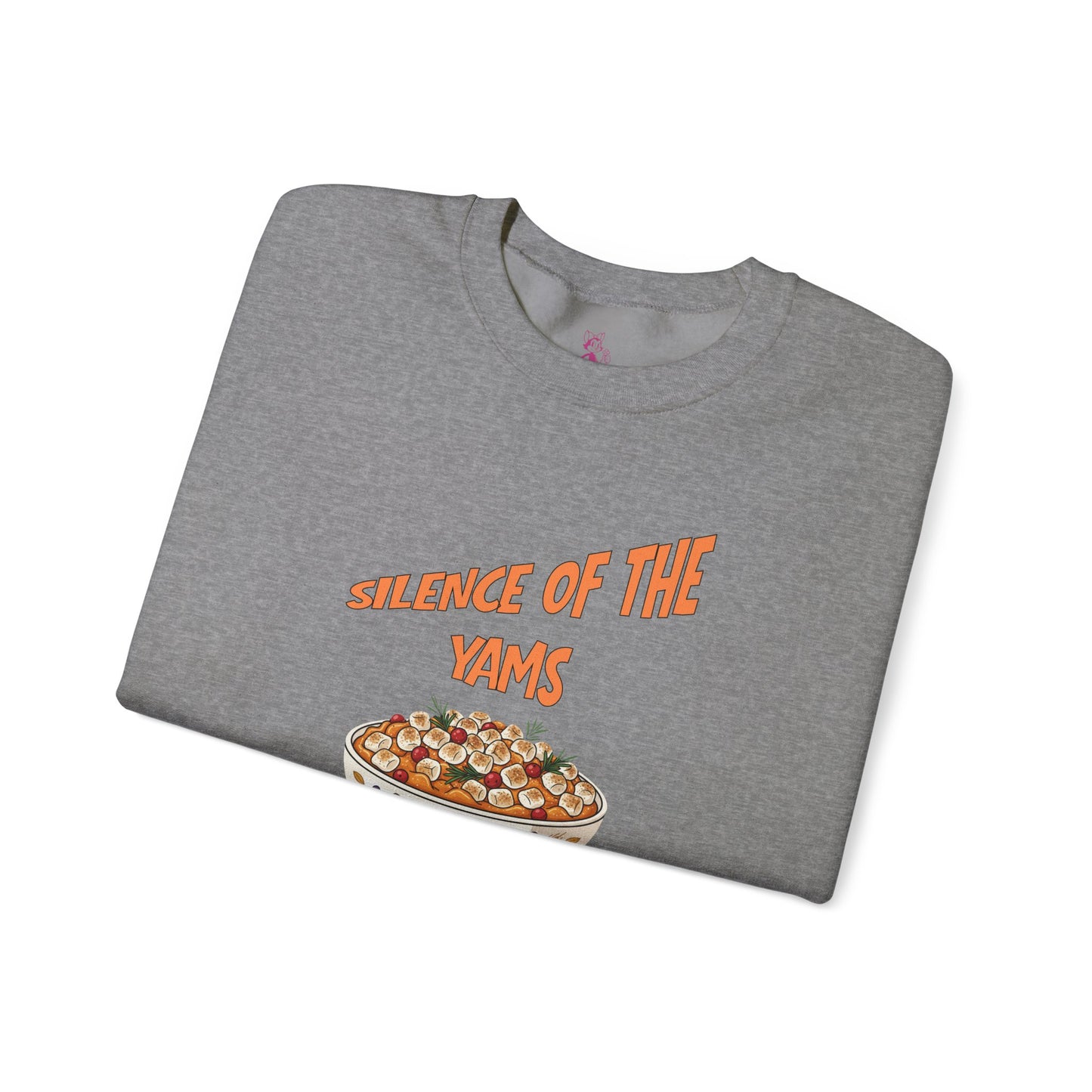 Funny Thanksgiving Crewneck Sweatshirt - Silence of the Yams