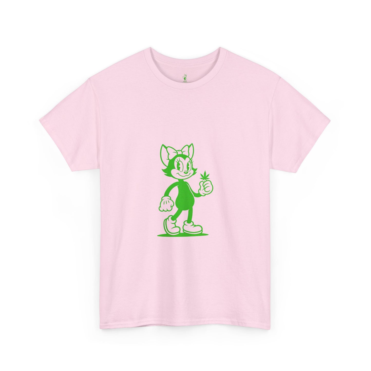 Mrs. Cat Tee | Unisex Heavy Cotton T-Shirt, Funny Graphic Tee, Gift for Cat Lovers, Stoner Apparel, Weed Fashion