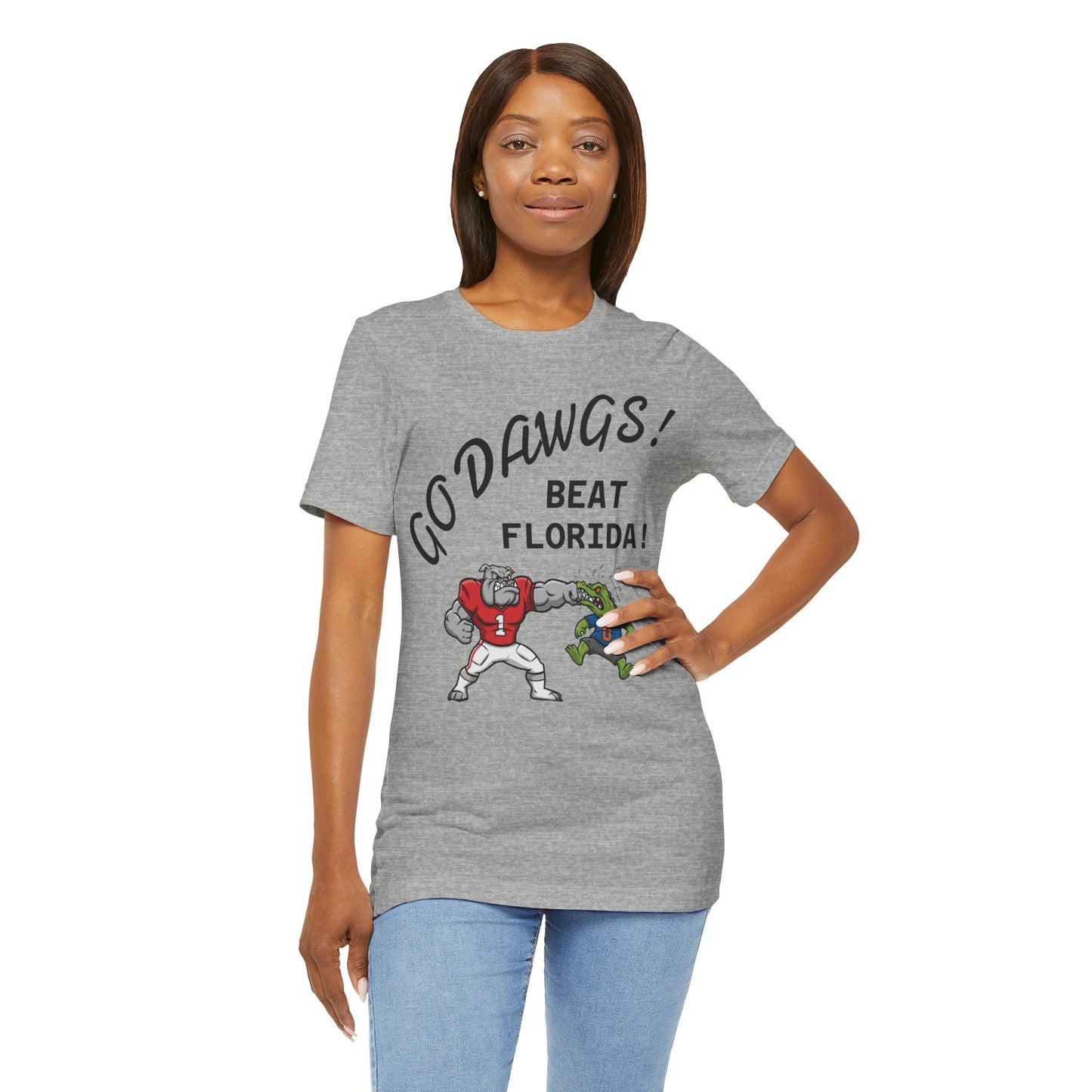 Georgia Florida Game Day Unisex Jersey Tee