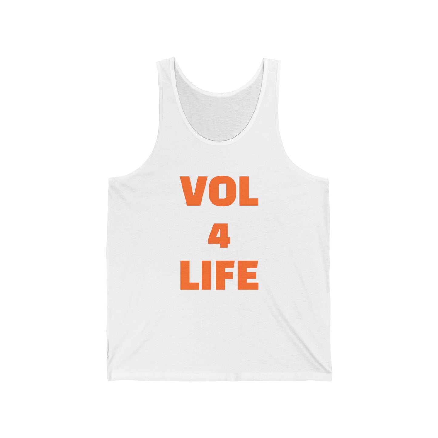 Sports Fan Tank Top 'VOL 4 LIFE'