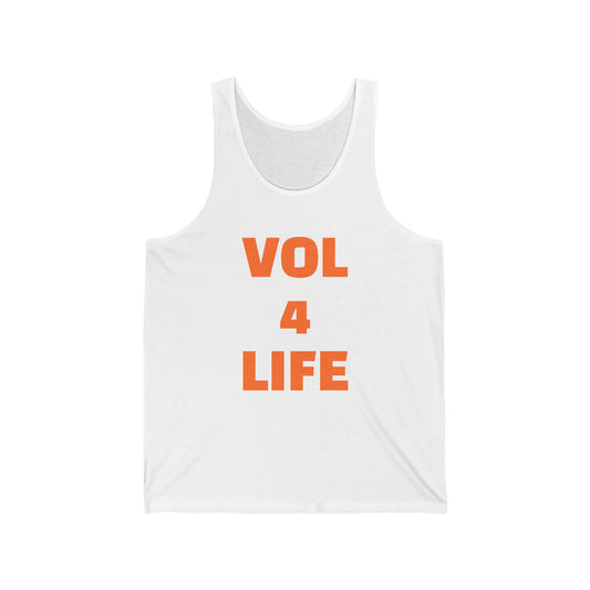 Sports Fan Tank Top 'VOL 4 LIFE'
