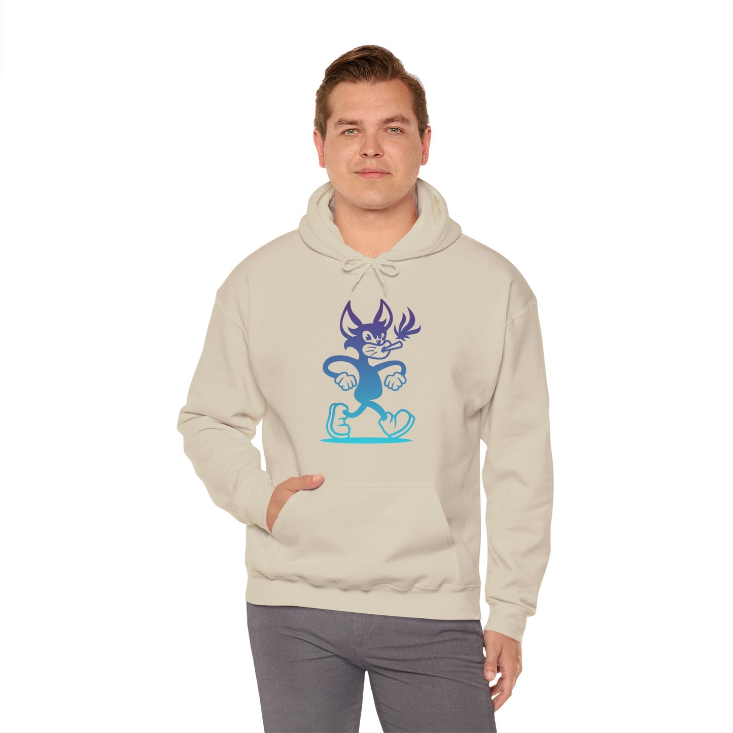 Chill Vibes Mr. Hemp Cat Hoodie