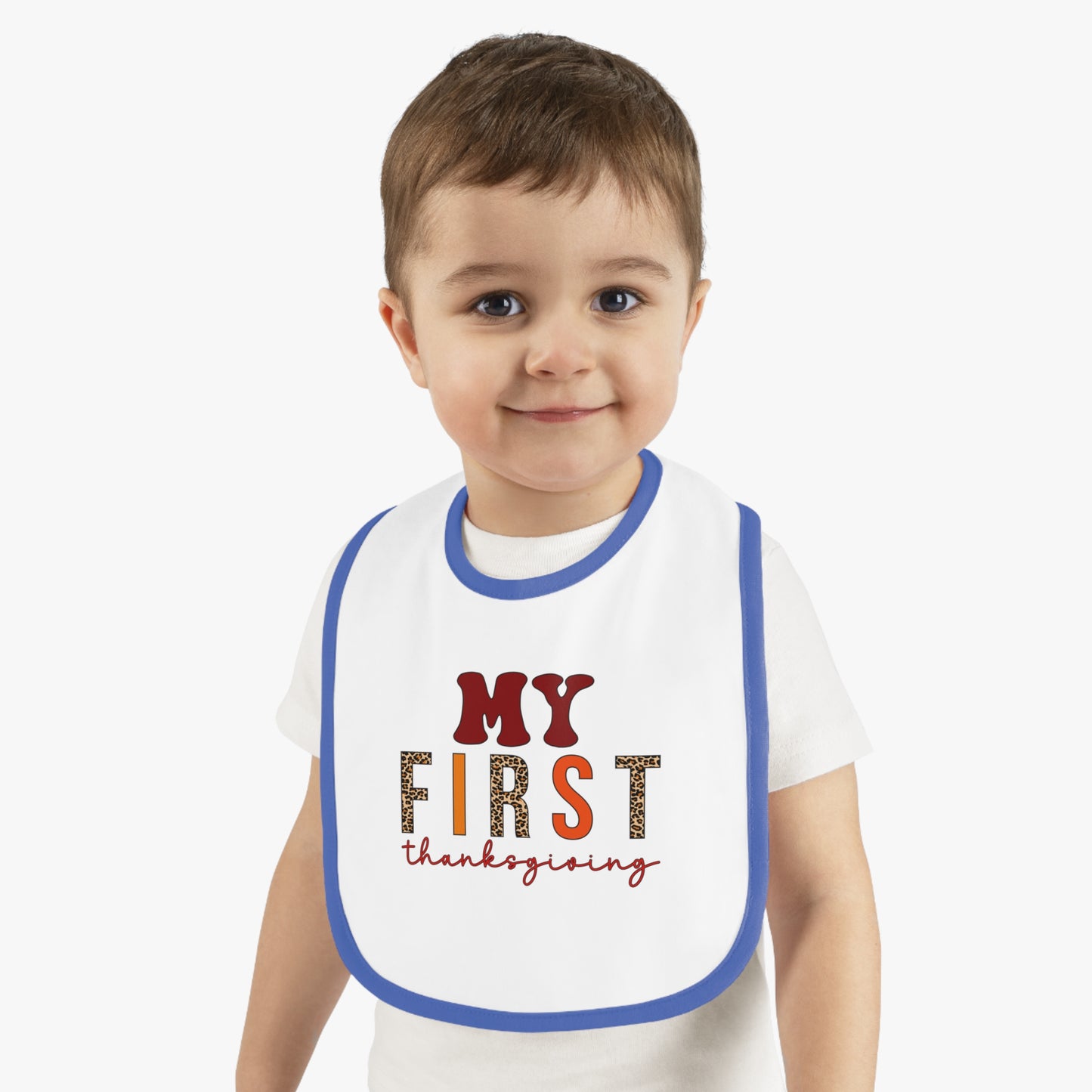 My First Thanksgiving Baby Bib