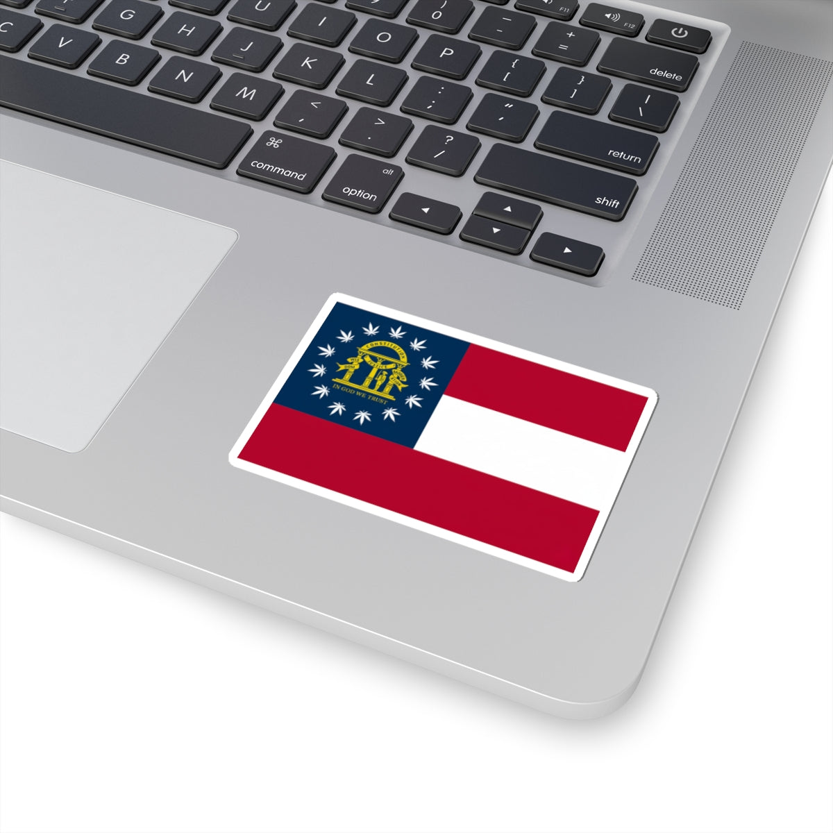 Georgia Cannabis Flag Sticker