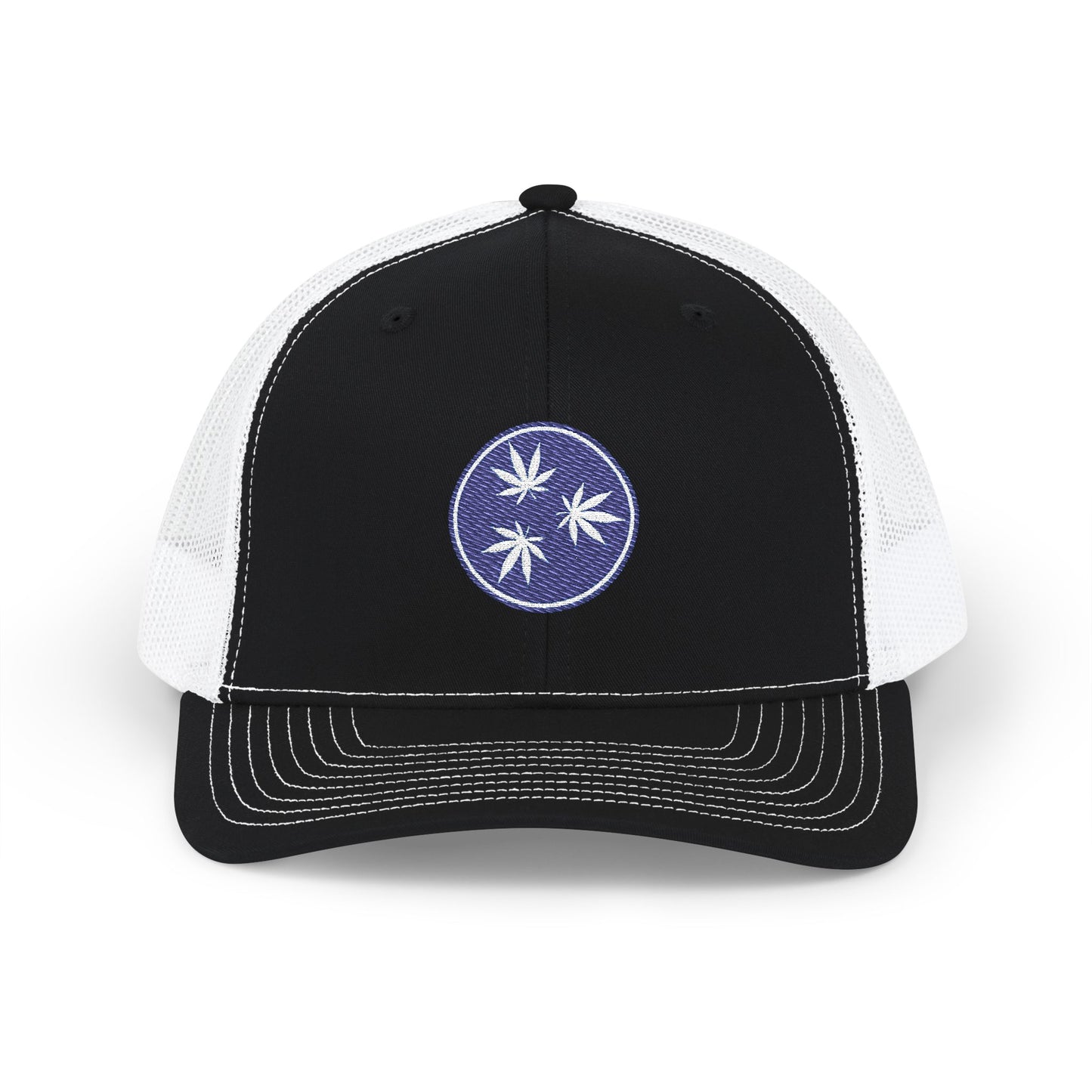 Embroidered Tennessee Cannabis Flag Trucker Cap