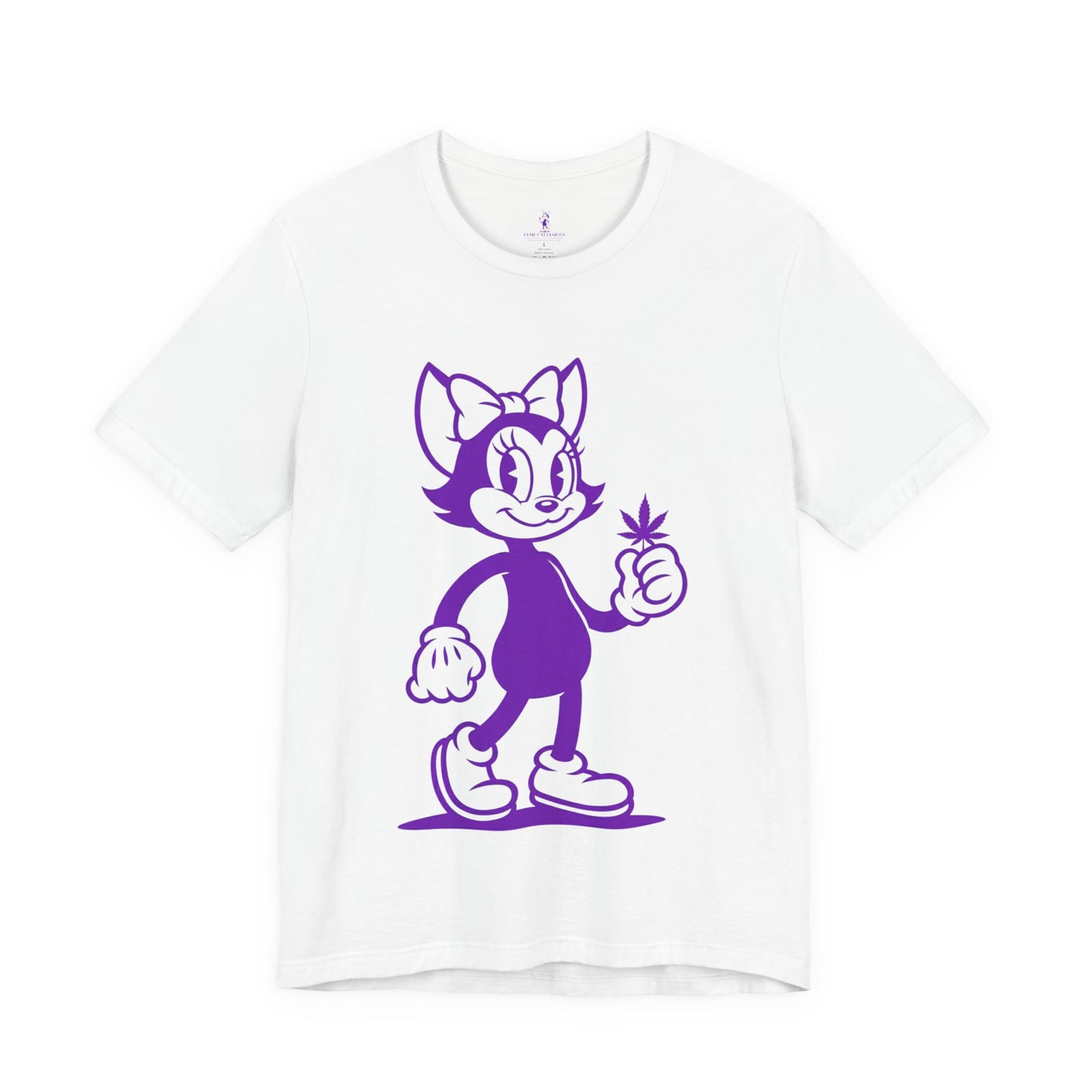 Mrs. Hemp Cat Tee - Unisex Heavy Cotton, Cute Graphic T-Shirt, Vintage Style, Gift for Cat Lovers, Casual Wear