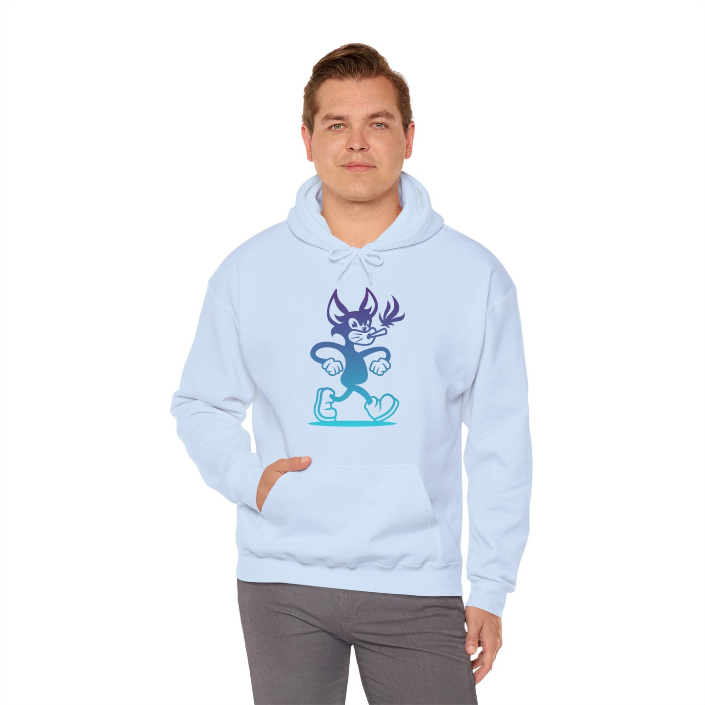Chill Vibes Mr. Hemp Cat Hoodie