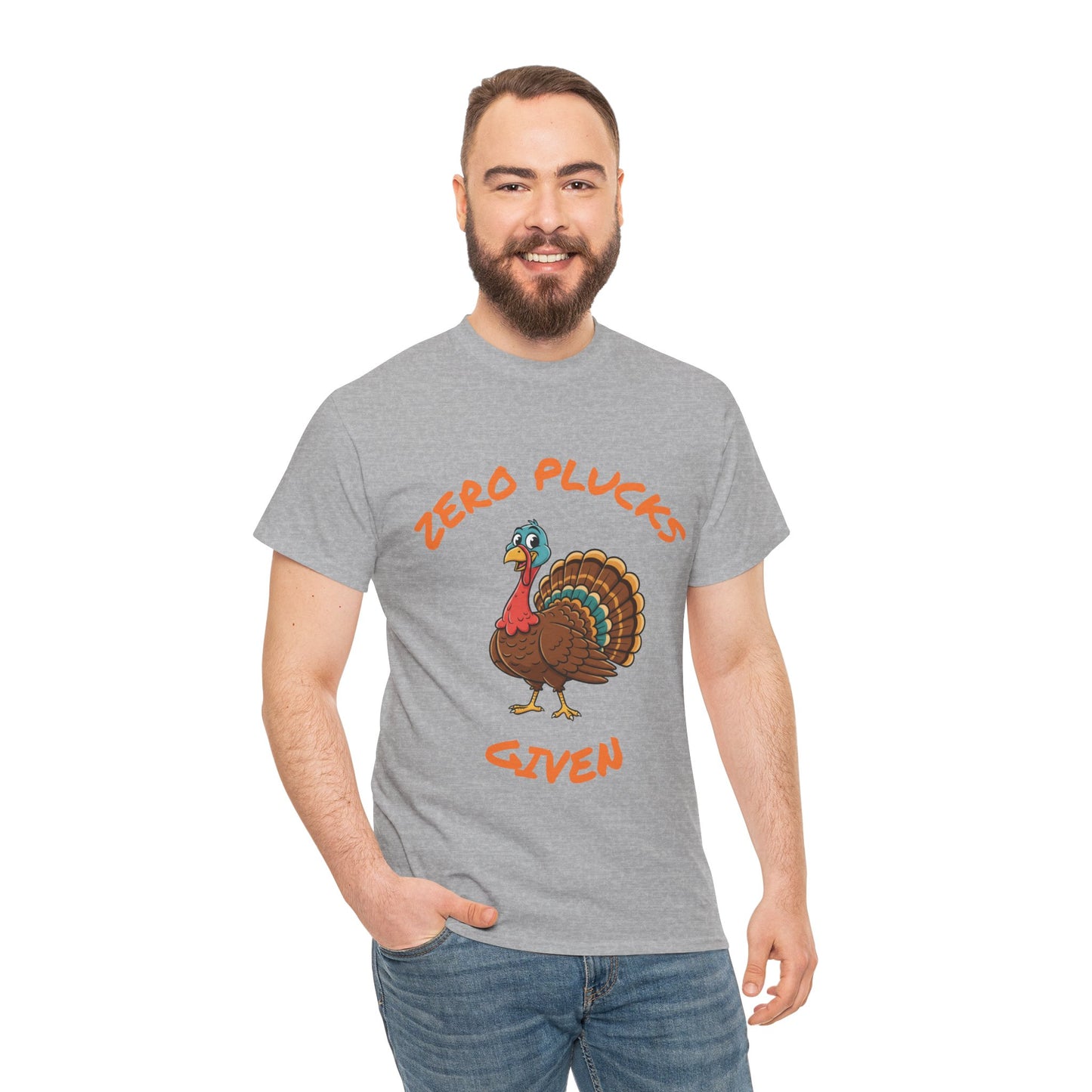 Funny Zero Plucks Given Turkey Tee