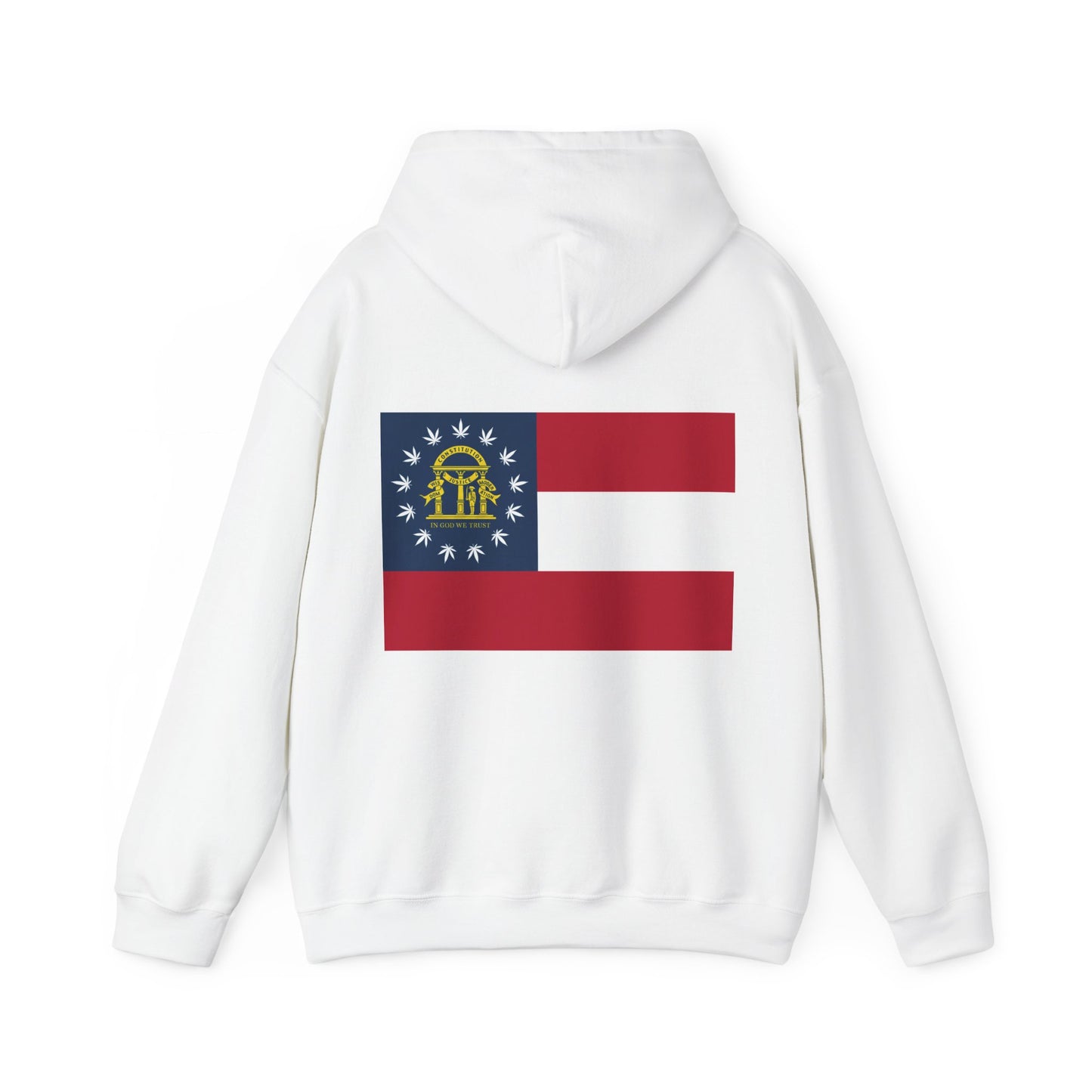 Georgia Cannabis State Flag Hoodie