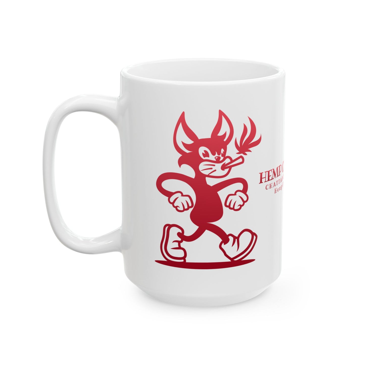 Mr. Hemp Cat Mug - Fun Cat Design, Great Gift for Cat Lovers, Coffee Mug, Tea Cup, Birthday Gift, Home Decor