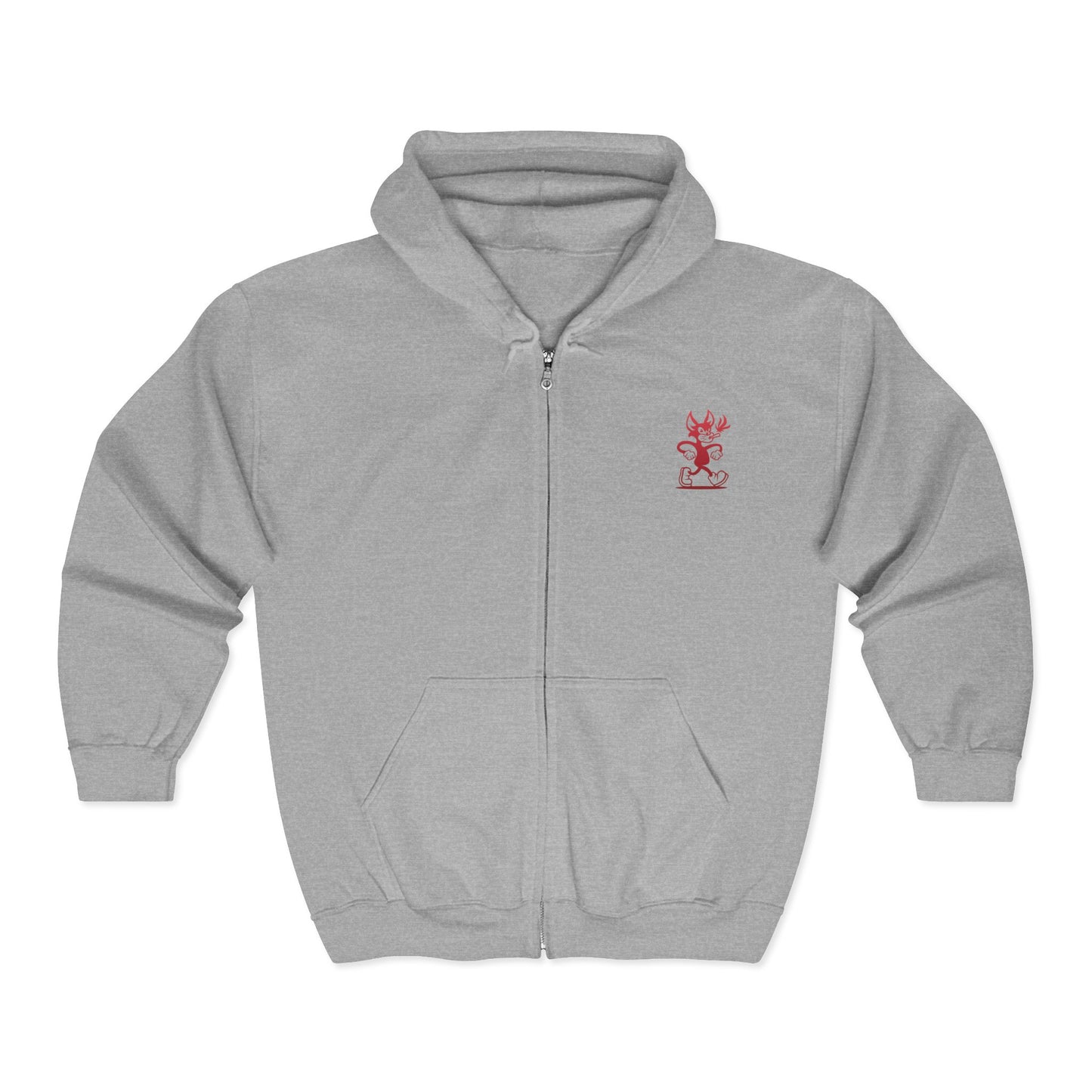 Mr Hemp Cat Full Zip Hoodie