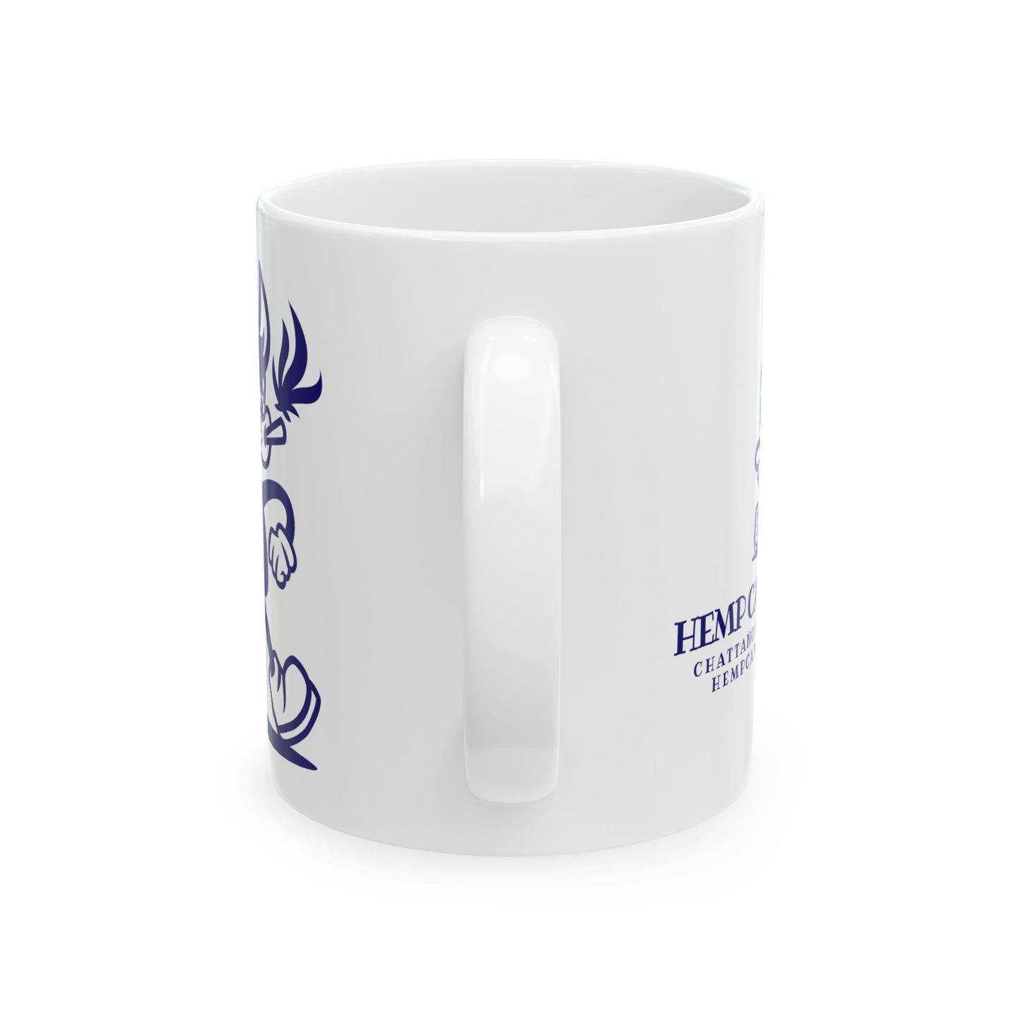 Coffee Mug, Mr Hemp Cat Whimsical Design