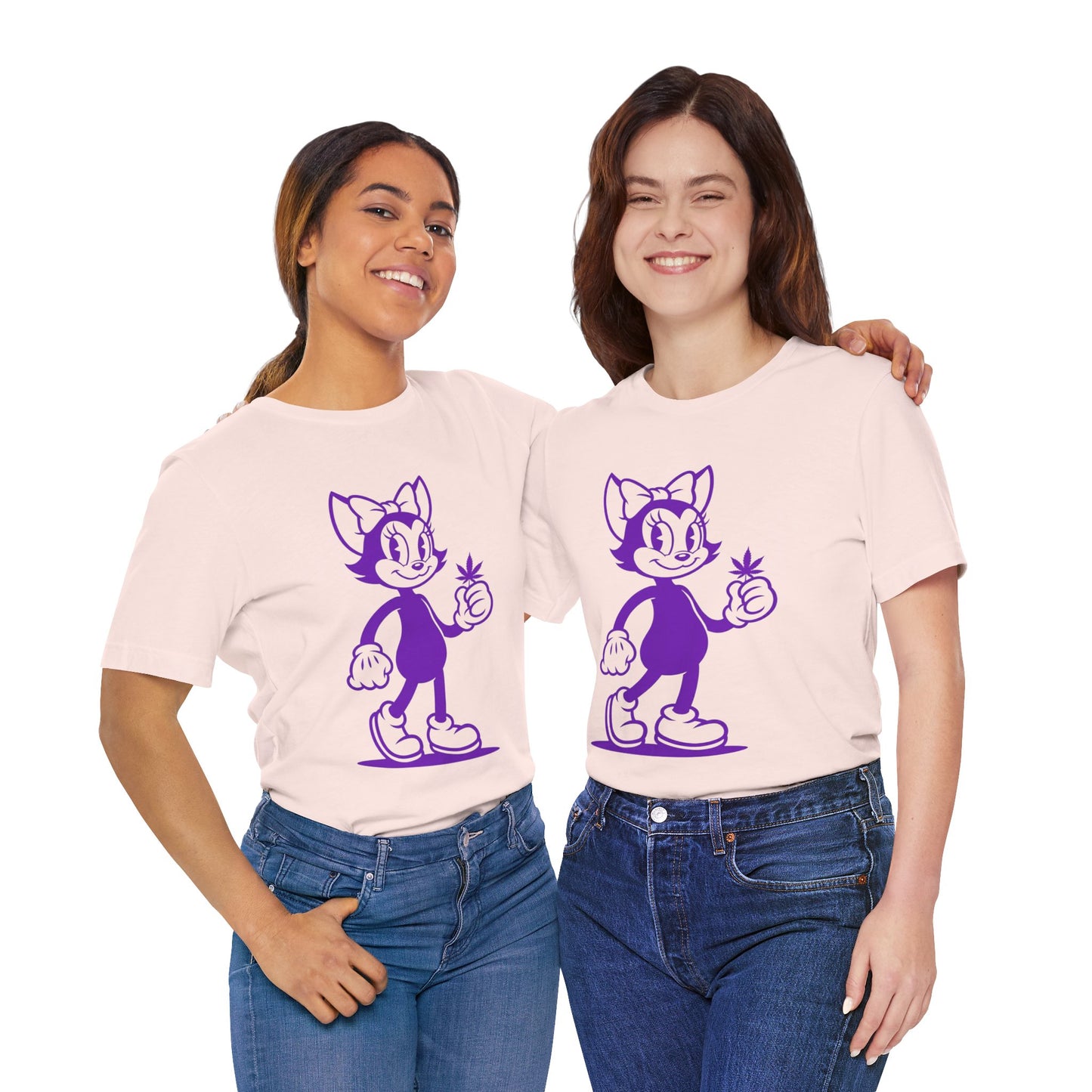 Mrs. Hemp Cat Tee - Unisex Heavy Cotton, Cute Graphic T-Shirt, Vintage Style, Gift for Cat Lovers, Casual Wear