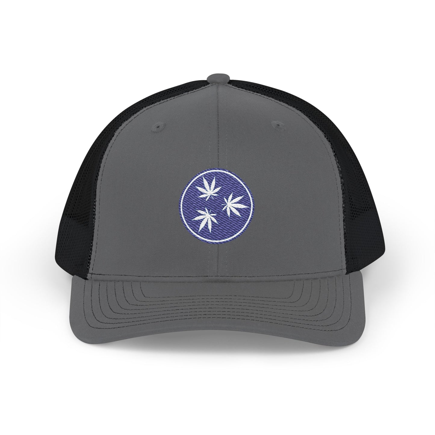 Embroidered Tennessee Cannabis Flag Trucker Cap