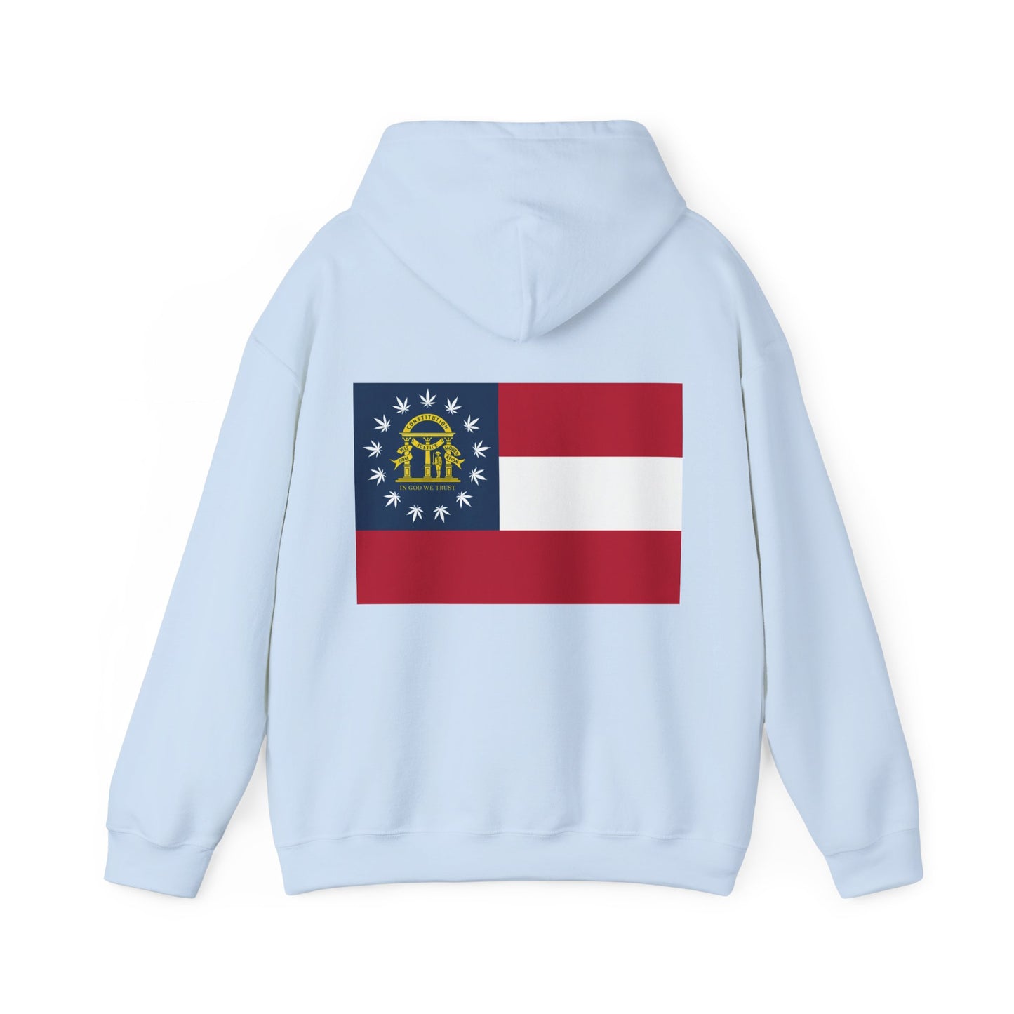 Georgia Cannabis State Flag Hoodie
