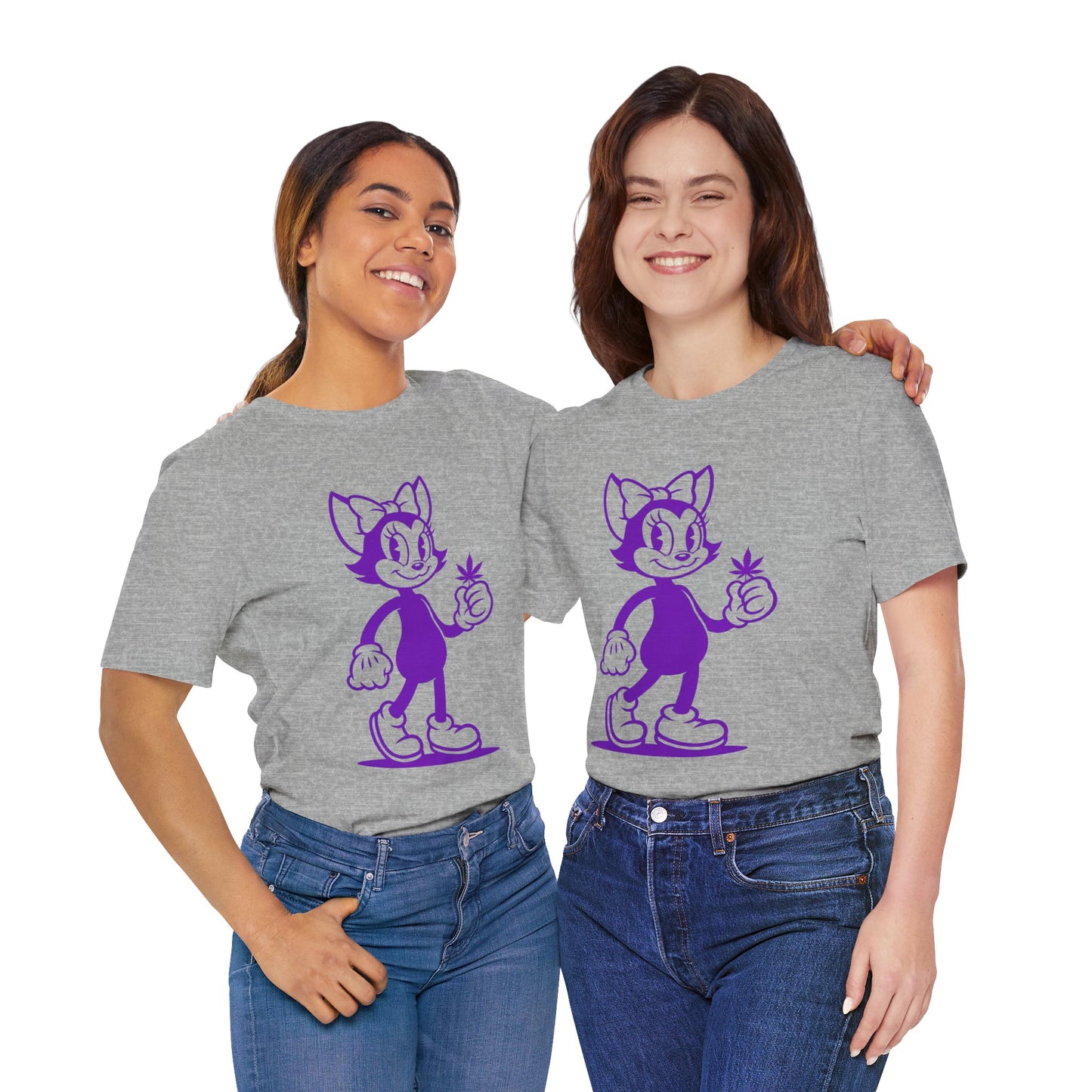 Mrs. Hemp Cat Tee - Unisex Heavy Cotton, Cute Graphic T-Shirt, Vintage Style, Gift for Cat Lovers, Casual Wear