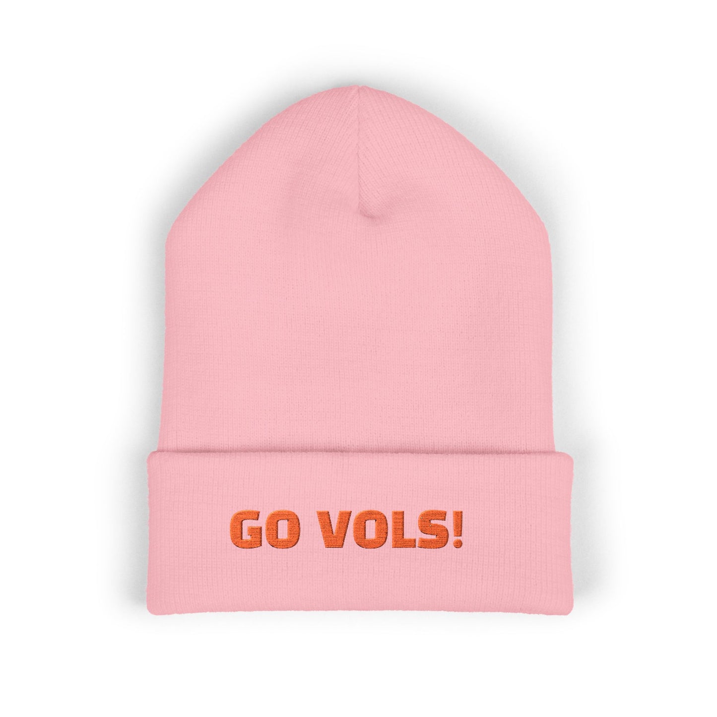 Embroidered GO VOLS Beanie