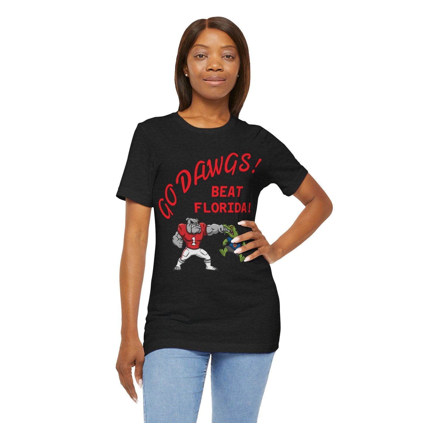 Georgia Florida Game Day Unisex Jersey Tee