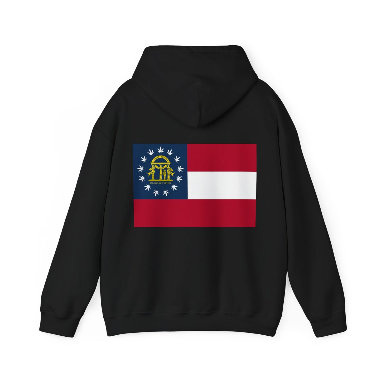 Georgia Cannabis State Flag Hoodie