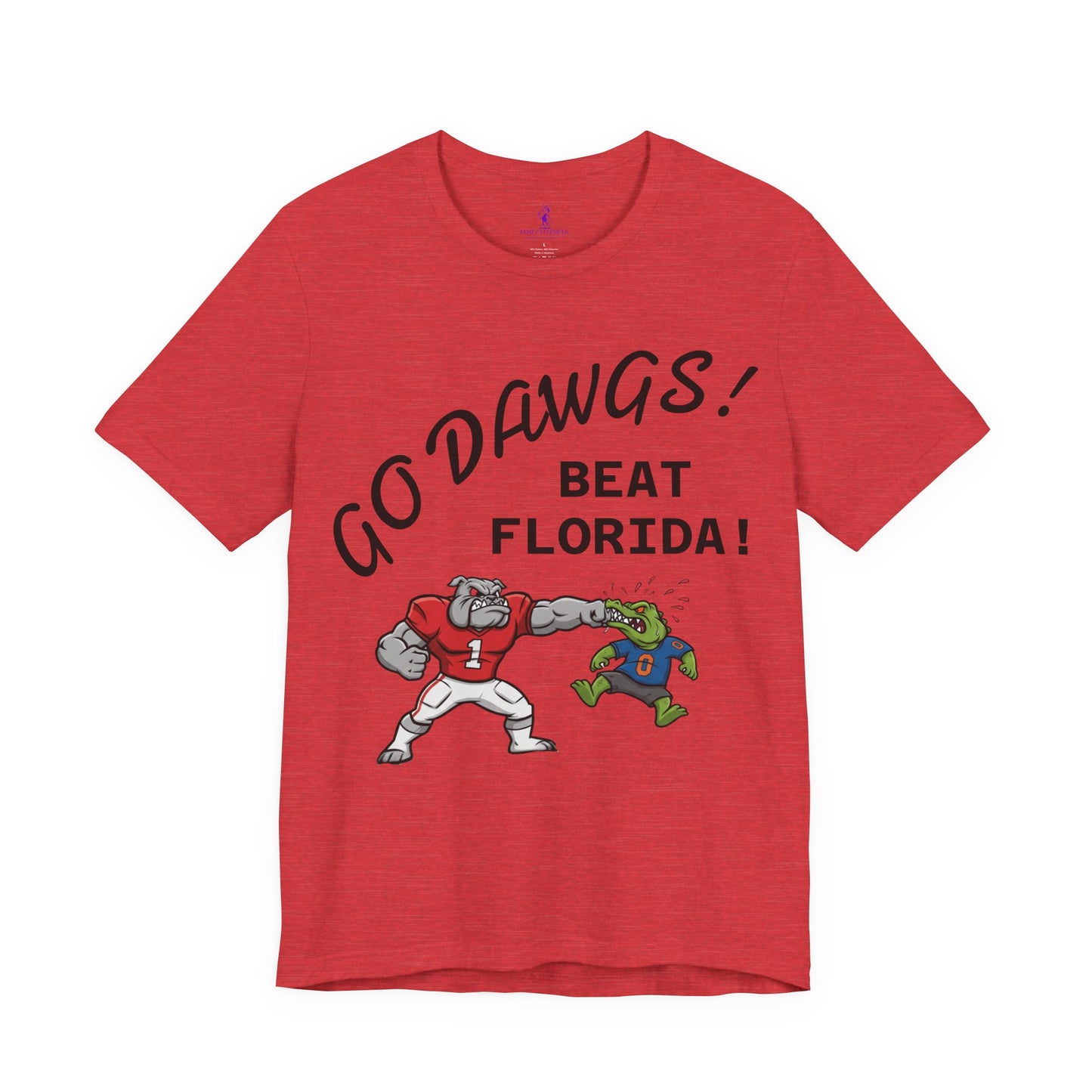 Georgia Florida Game Day Unisex Jersey Tee