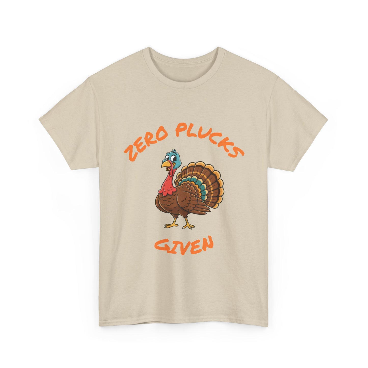 Funny Zero Plucks Given Turkey Tee