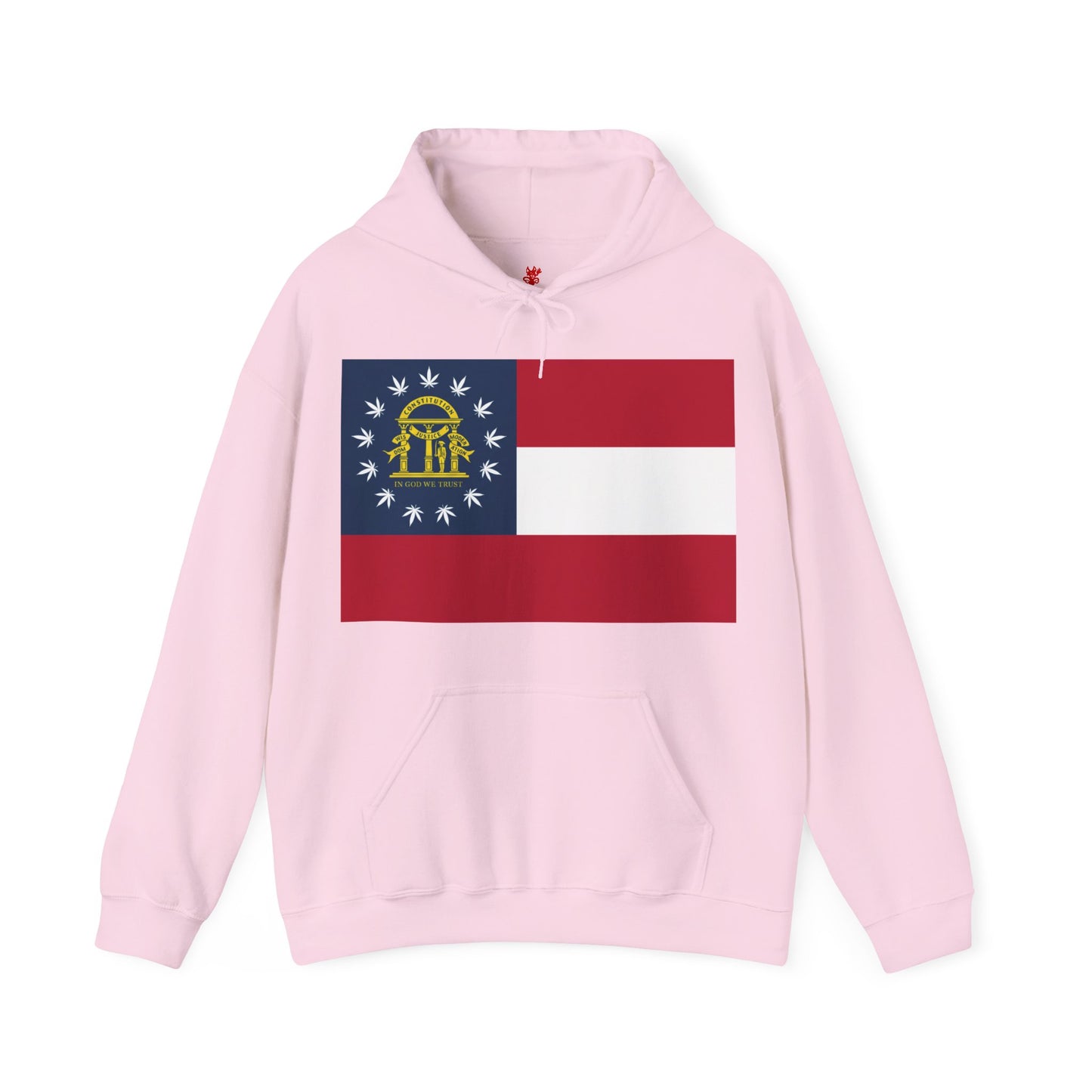 Georgia Cannabis State Flag Hoodie