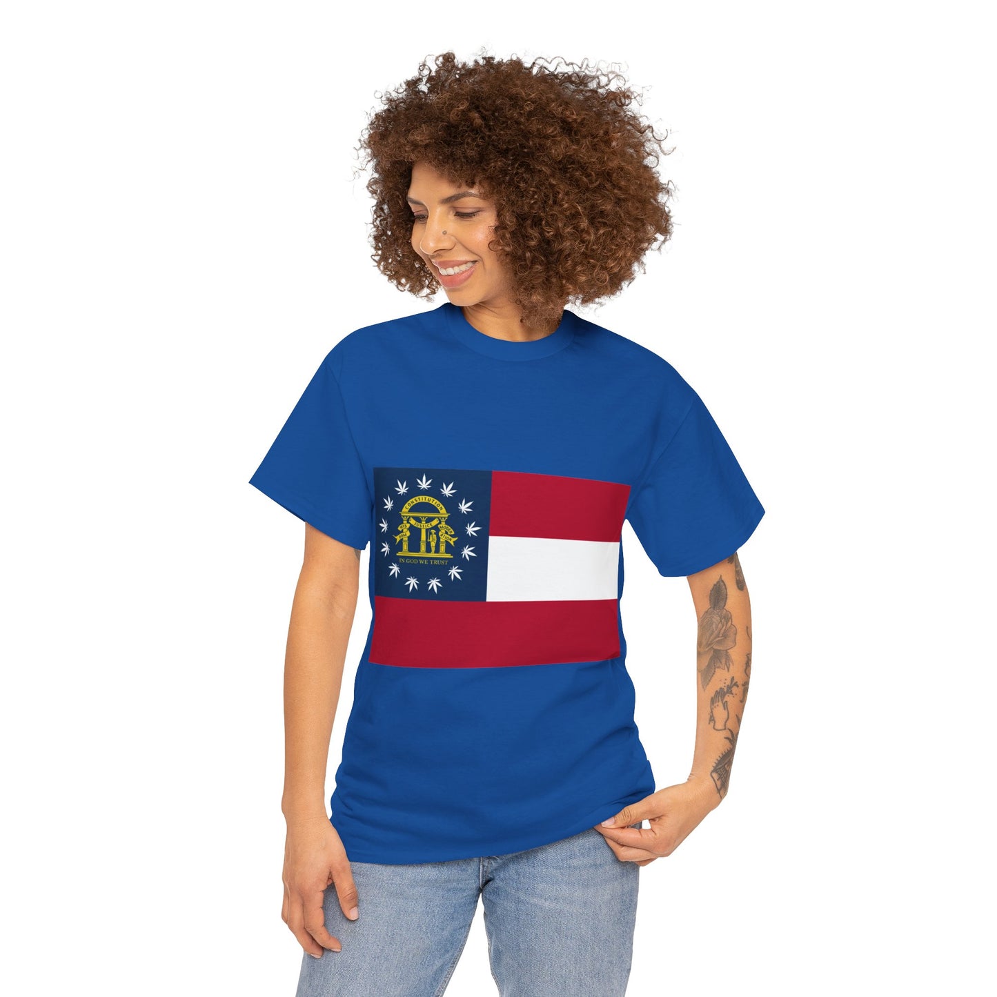 Georgia Cannabis State Flag Tee